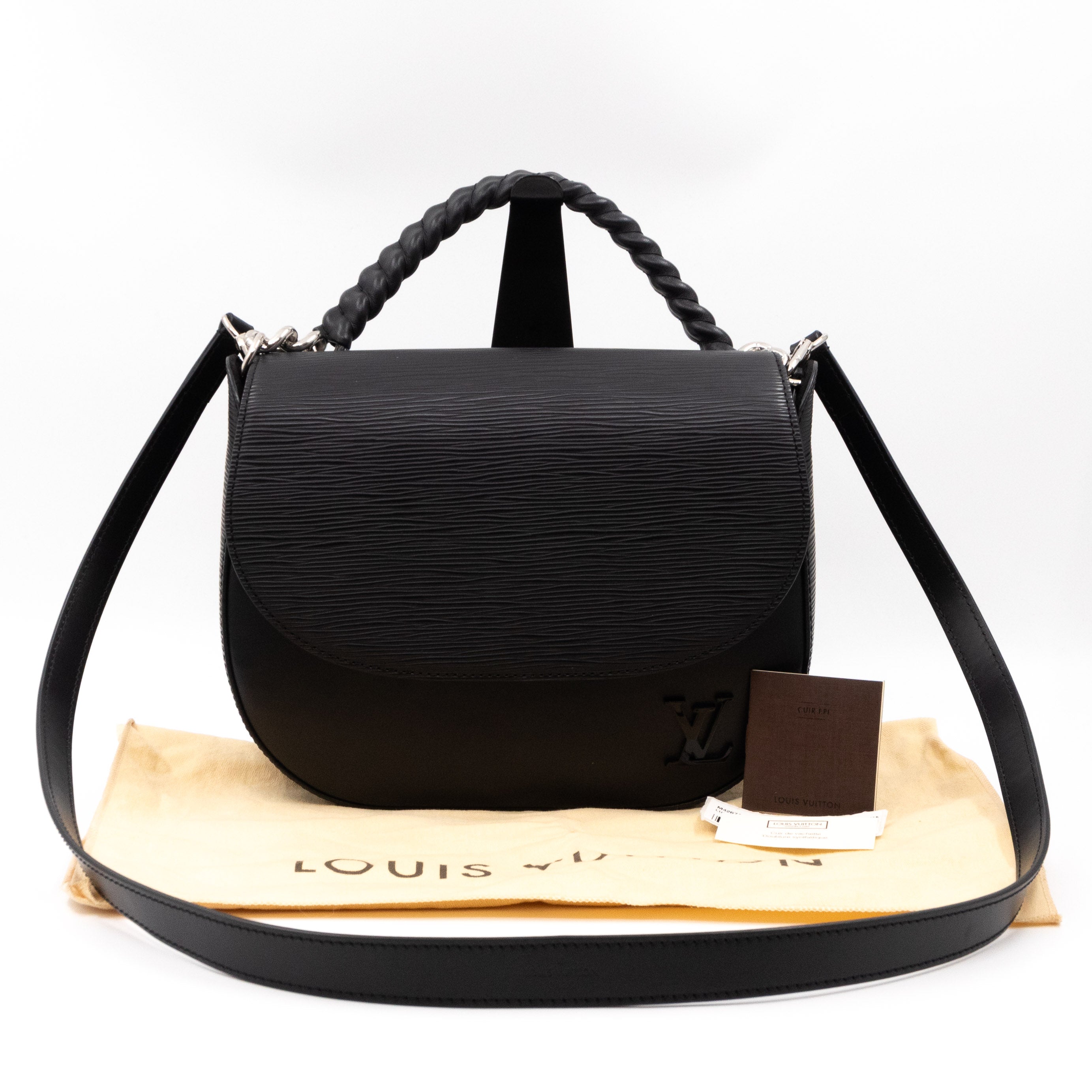 Luna Epi Leather Black