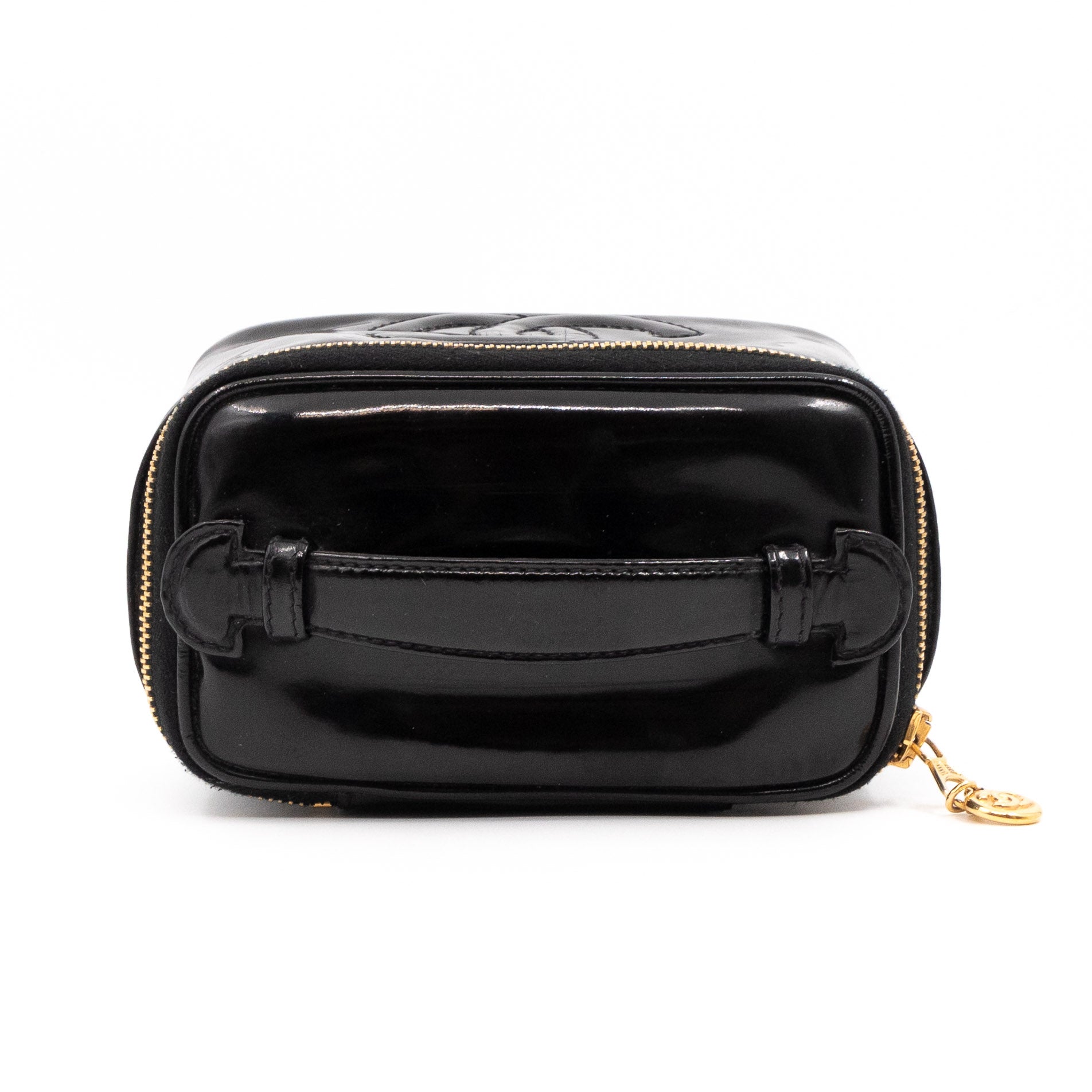 Small Vanity Black Patent Leather