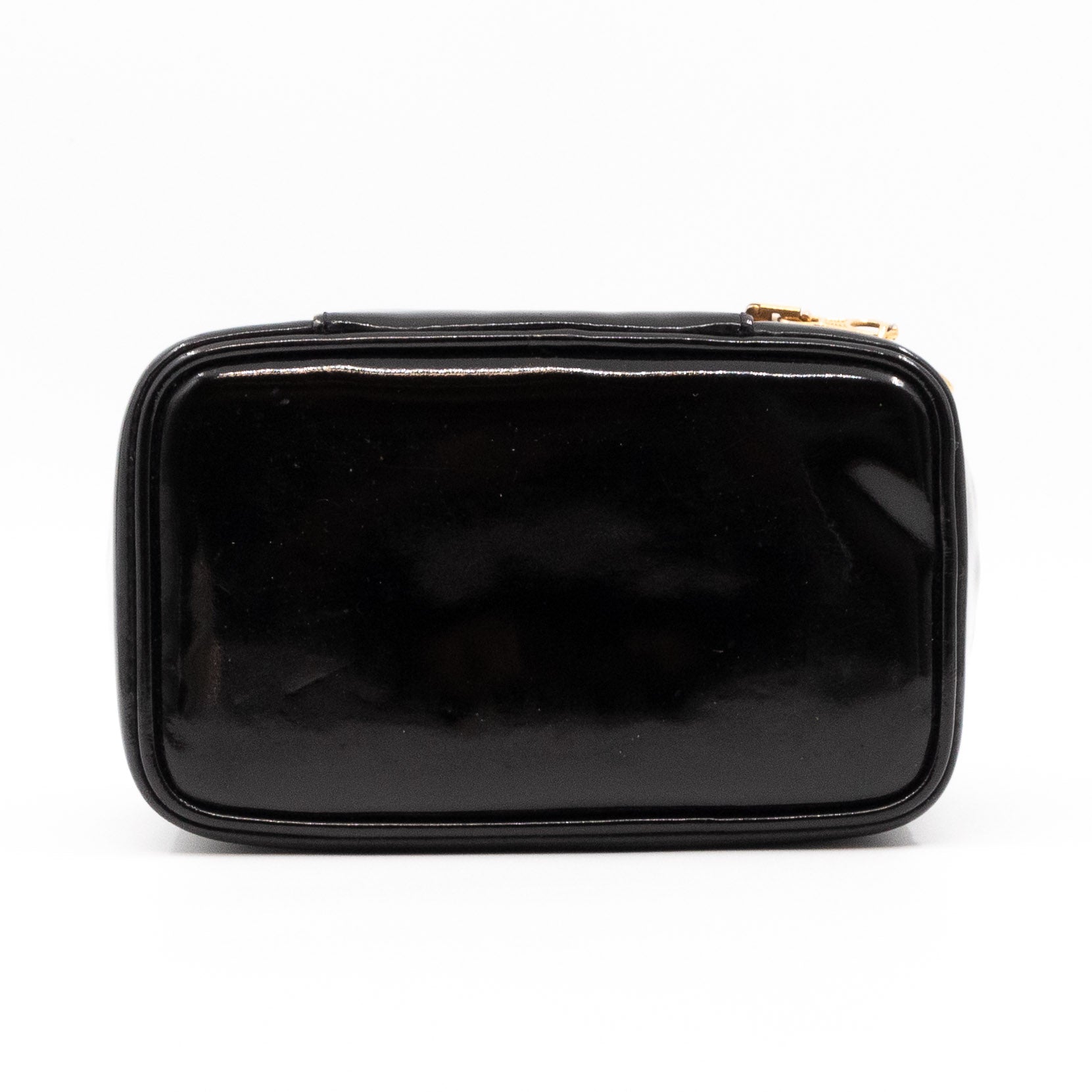 Small Vanity Black Patent Leather