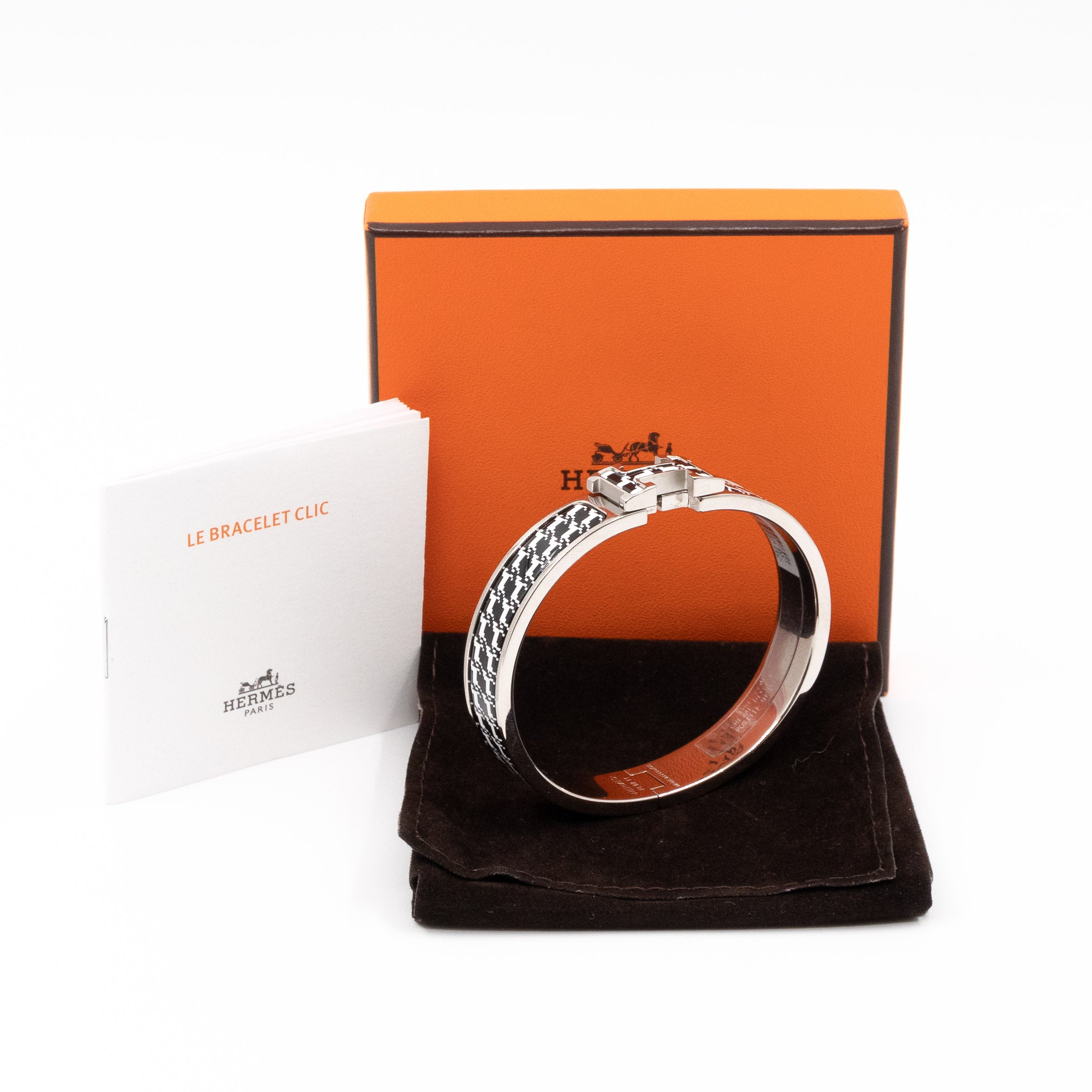 Clic H Bracelet Cheval Pixel Positif Negatif