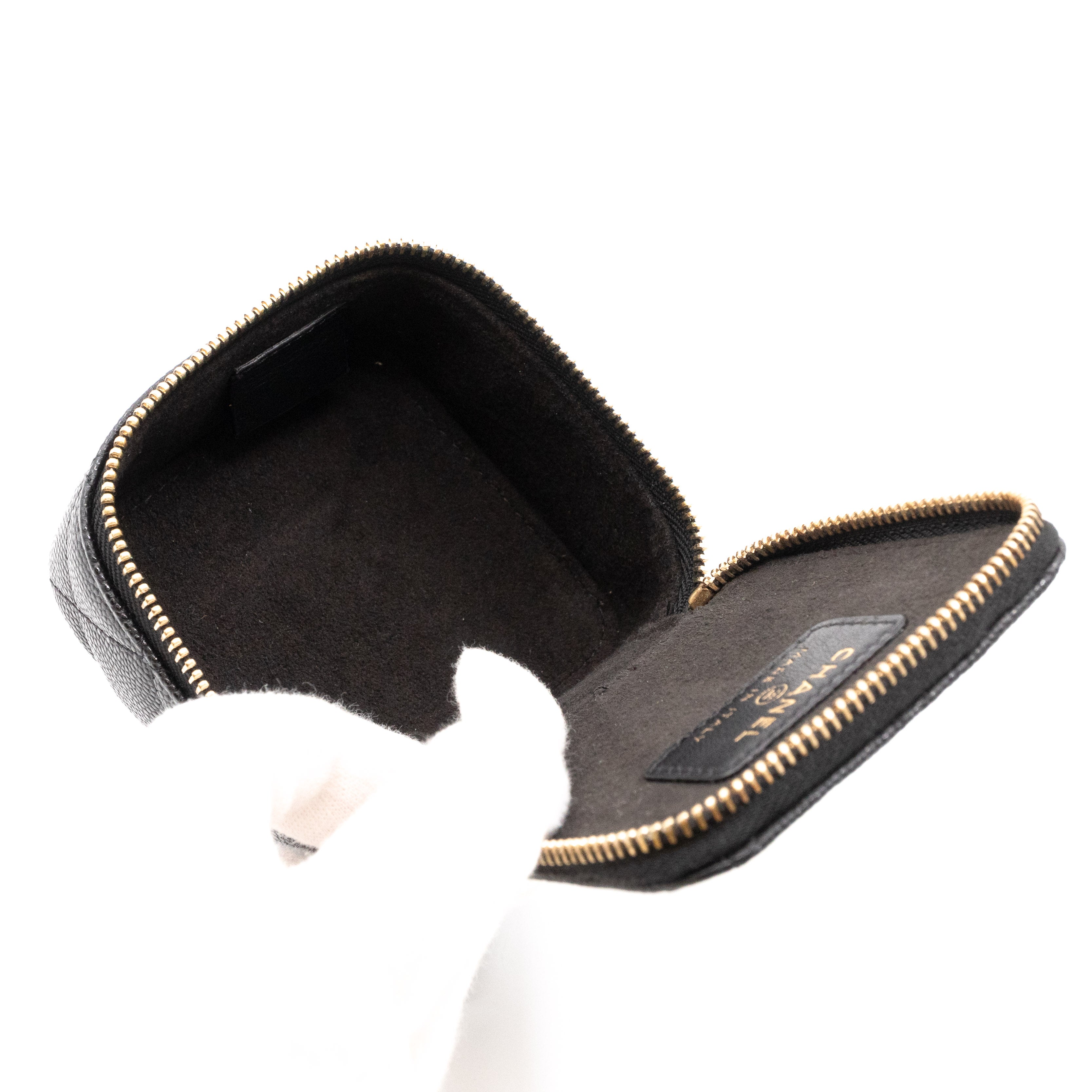 Classic Travel Jewelry Case Black Caviar