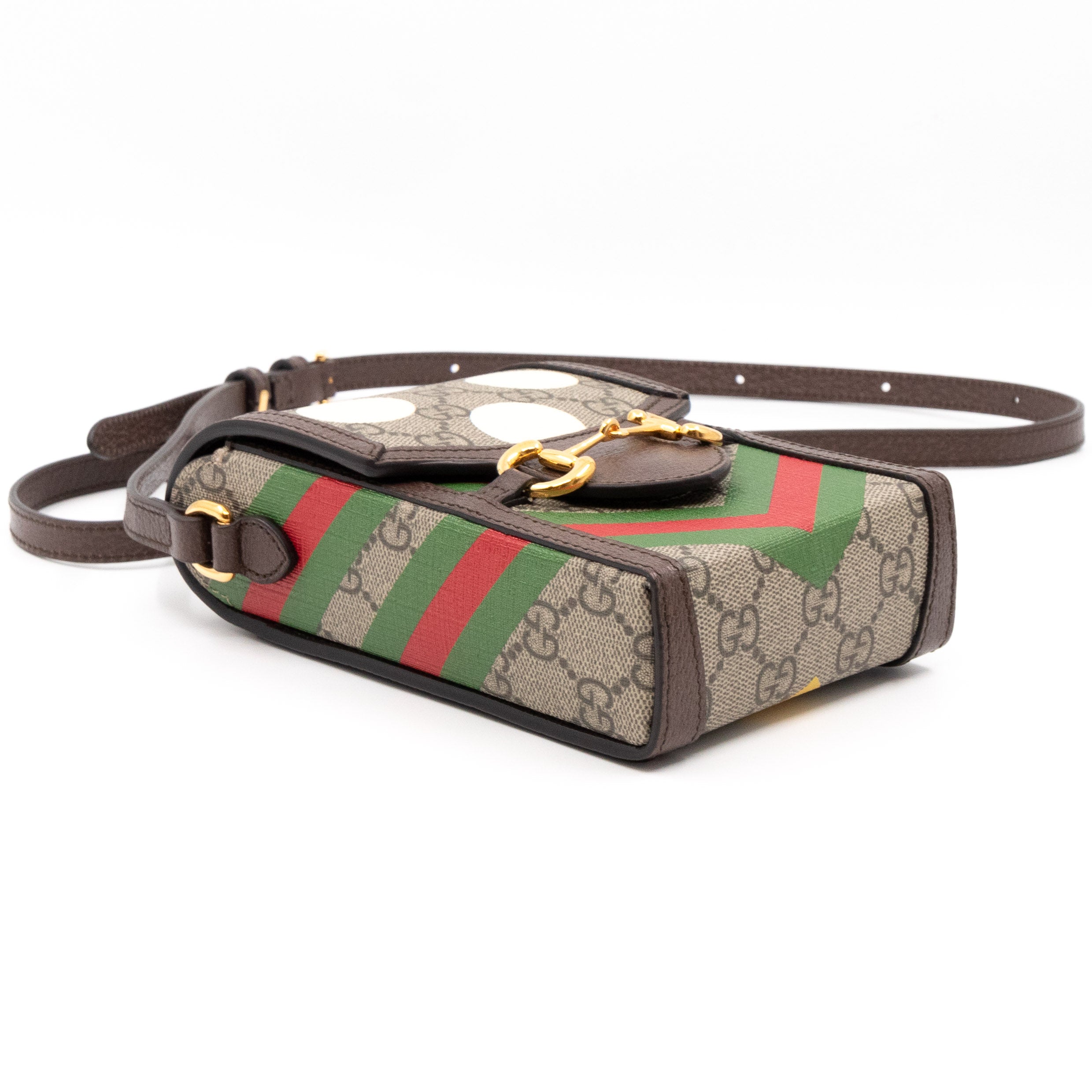 Horsebit 1955 Mini Bag GG Supreme Geometric Print