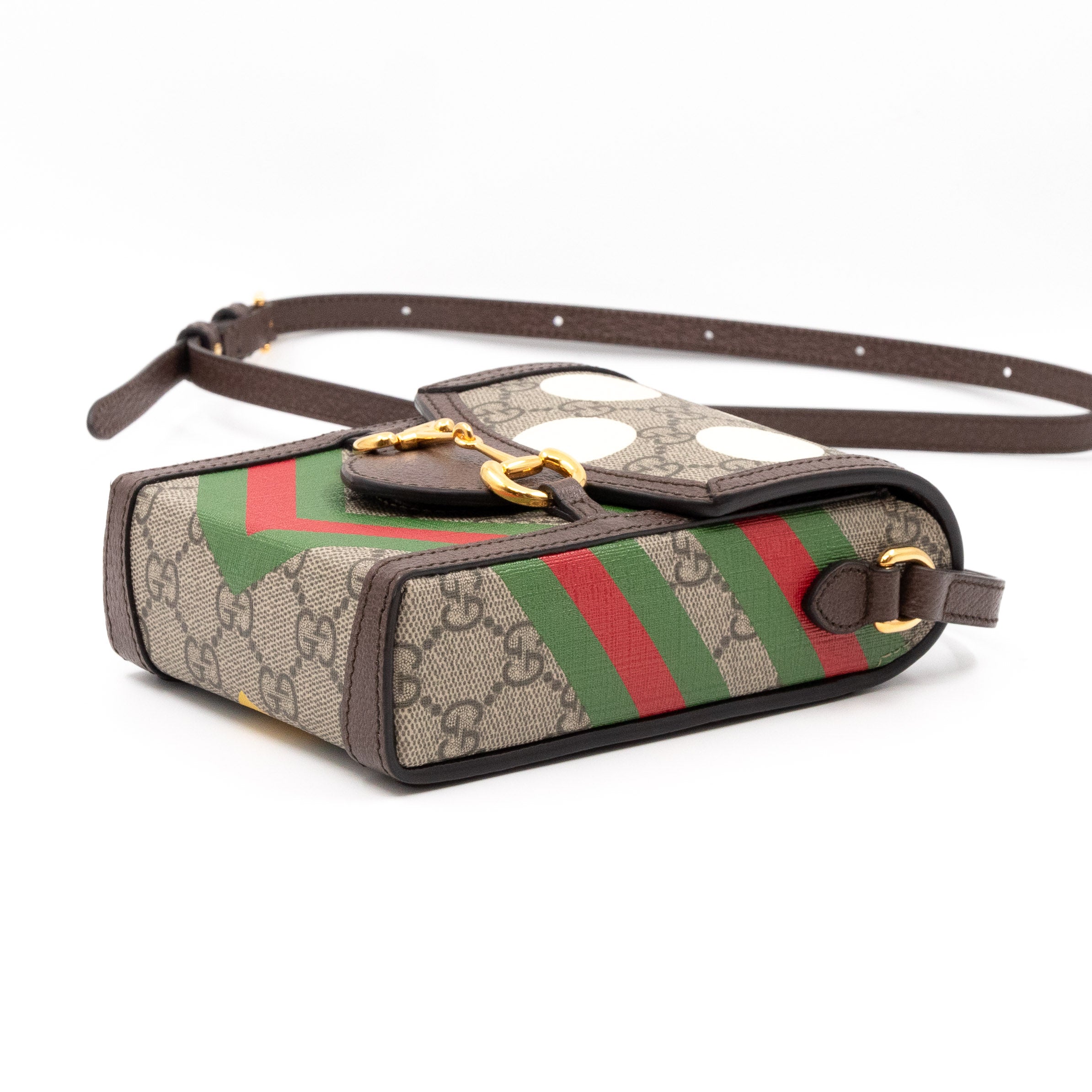 Horsebit 1955 Mini Bag GG Supreme Geometric Print