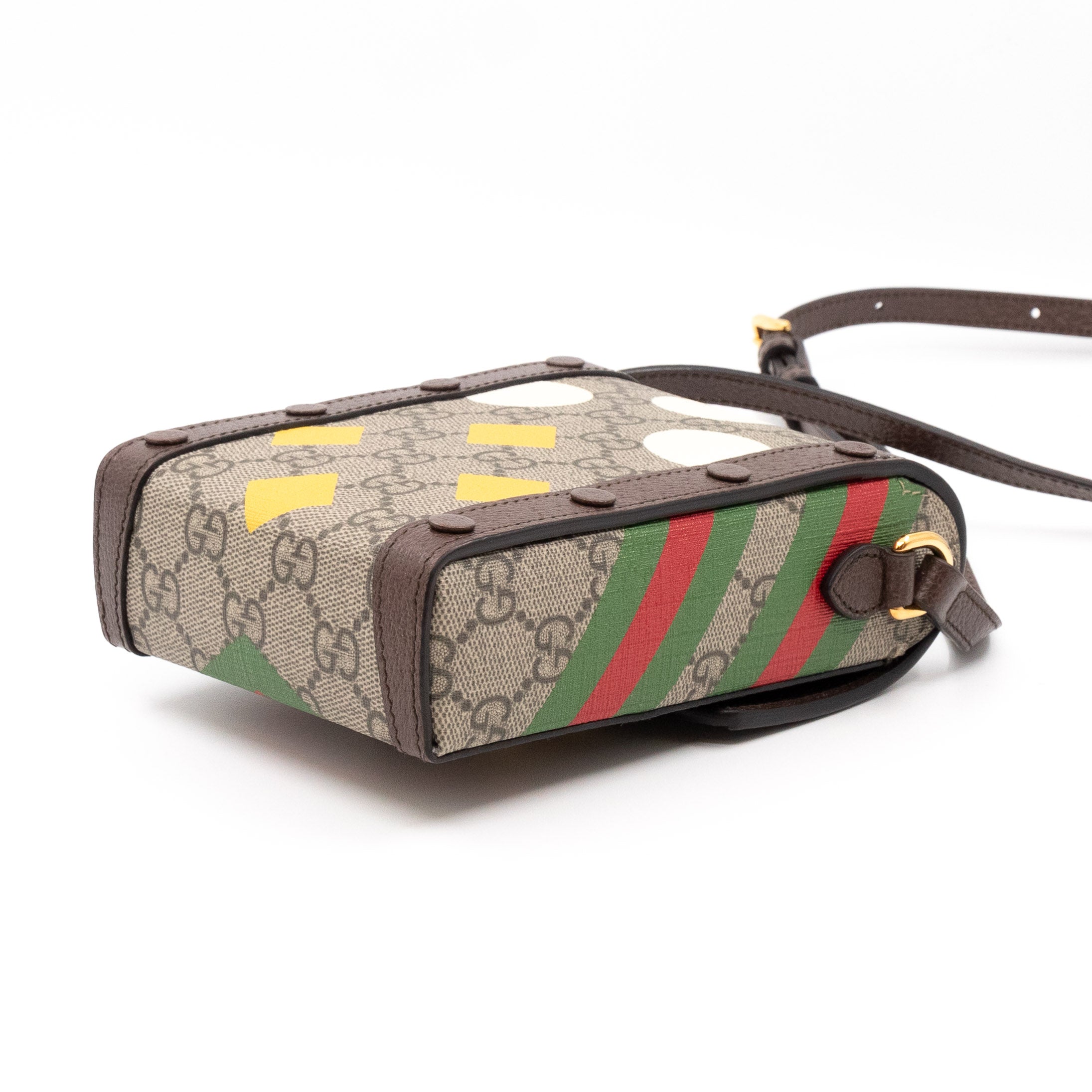 Horsebit 1955 Mini Bag GG Supreme Geometric Print