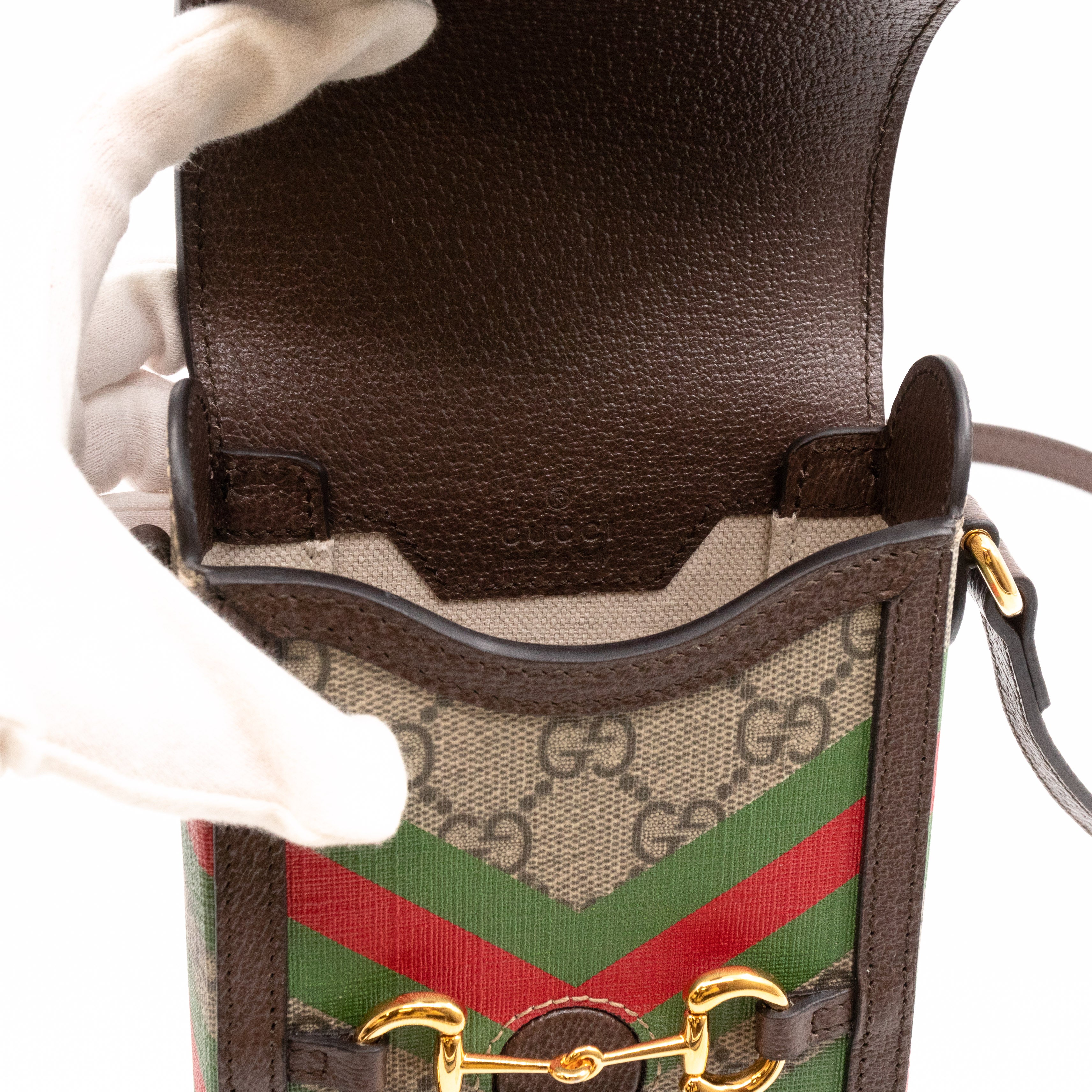 Horsebit 1955 Mini Bag GG Supreme Geometric Print