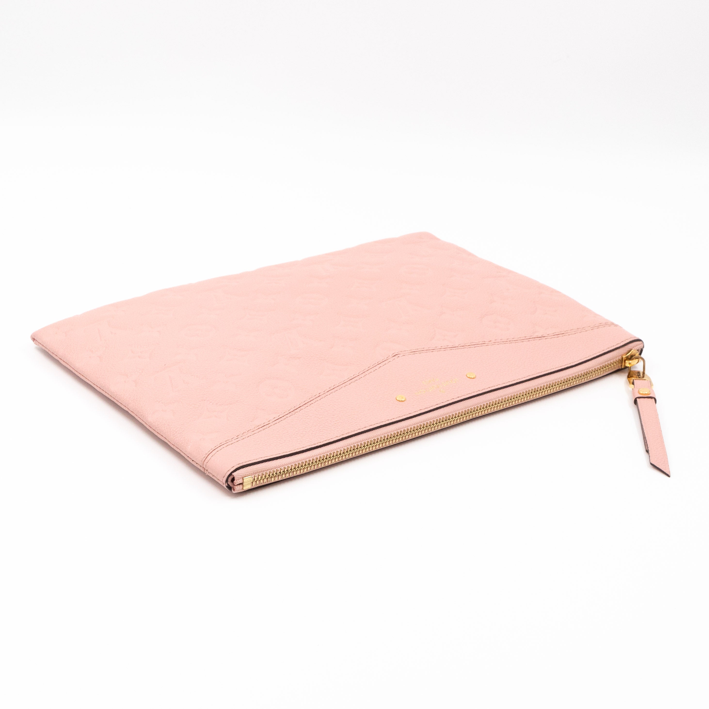 Daily Pouch Monogram Empreinte Rose Poudre