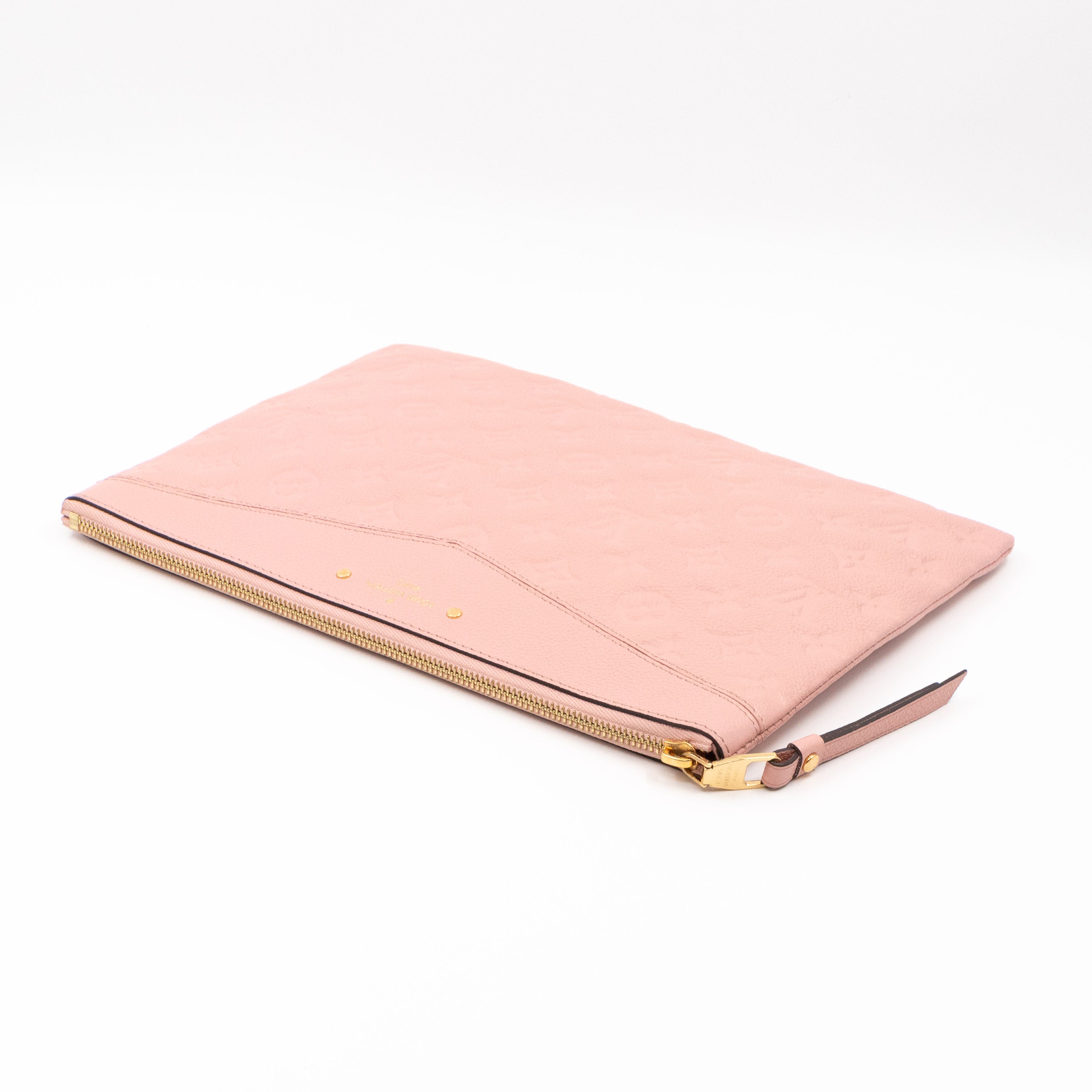 Daily Pouch Monogram Empreinte Rose Poudre