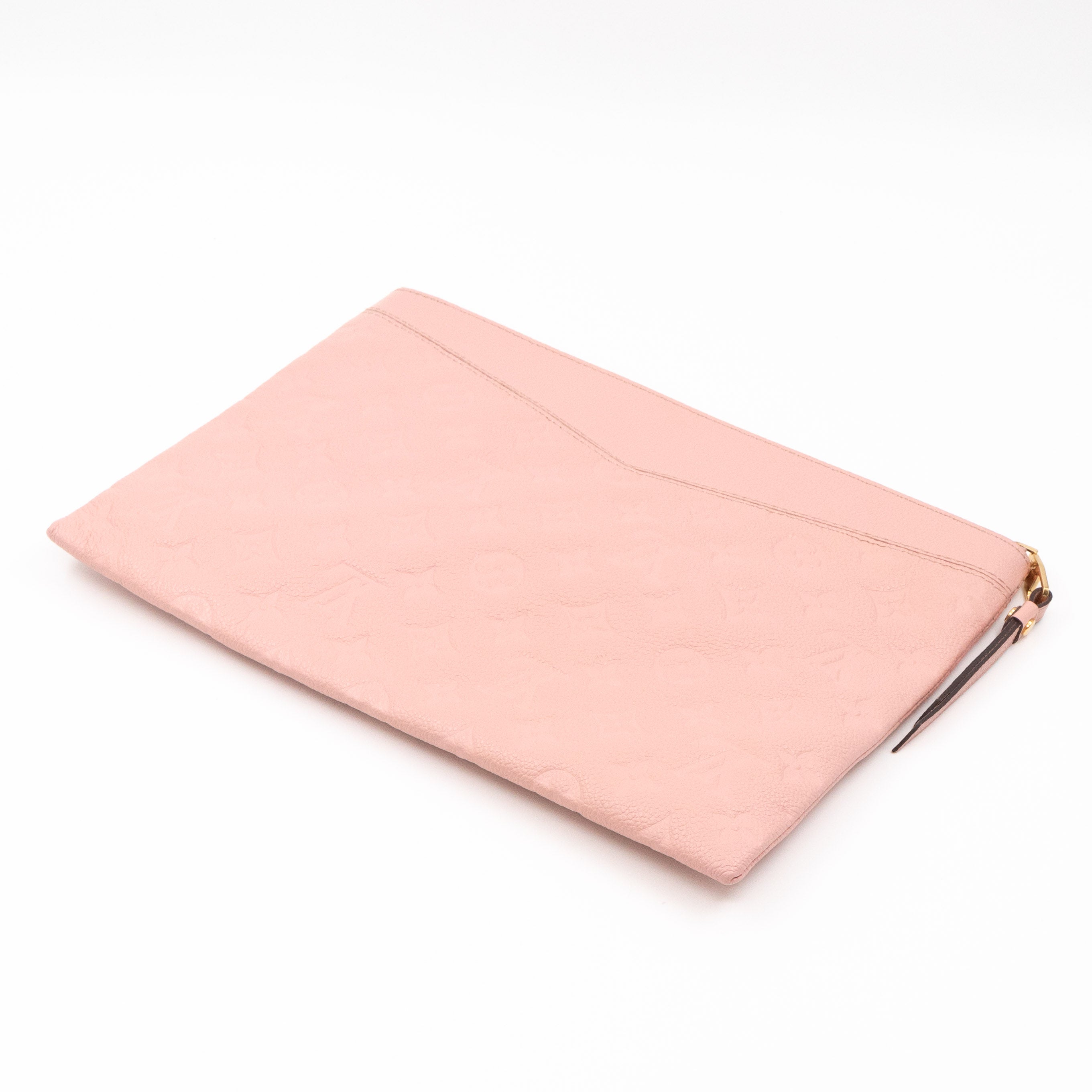 Daily Pouch Monogram Empreinte Rose Poudre