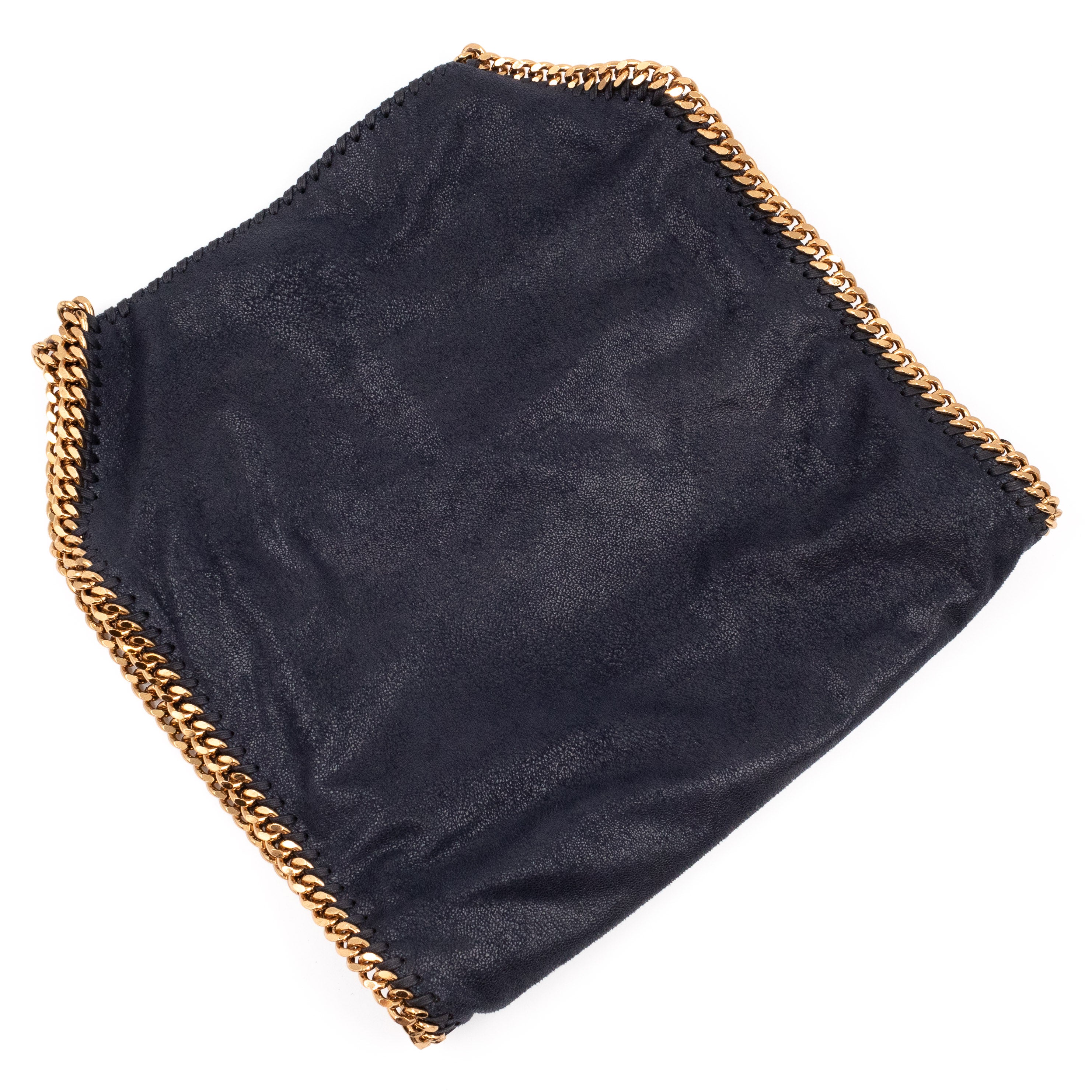 Falabella Tote Blue Gold