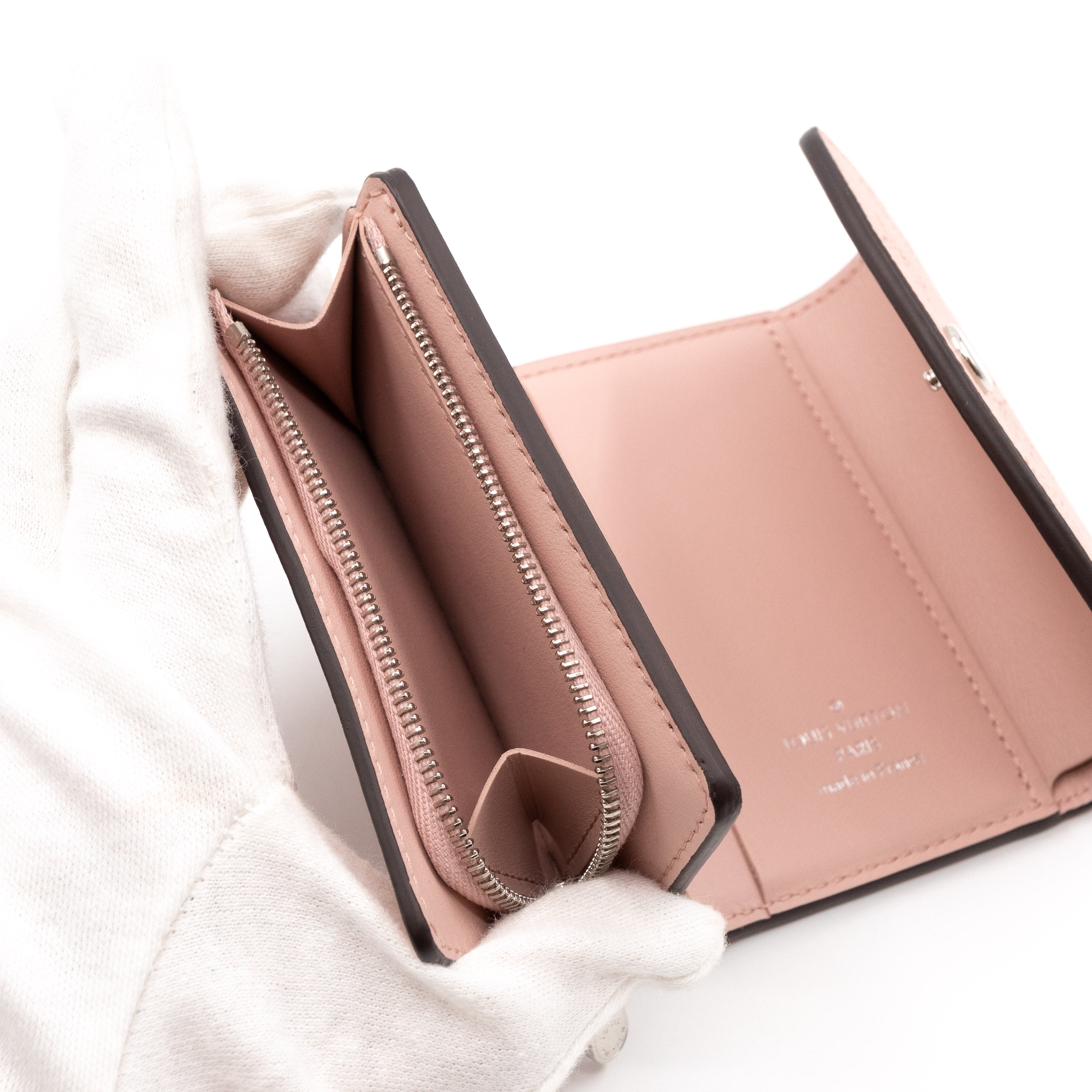Iris XS Wallet Magnolia Mahina Leather