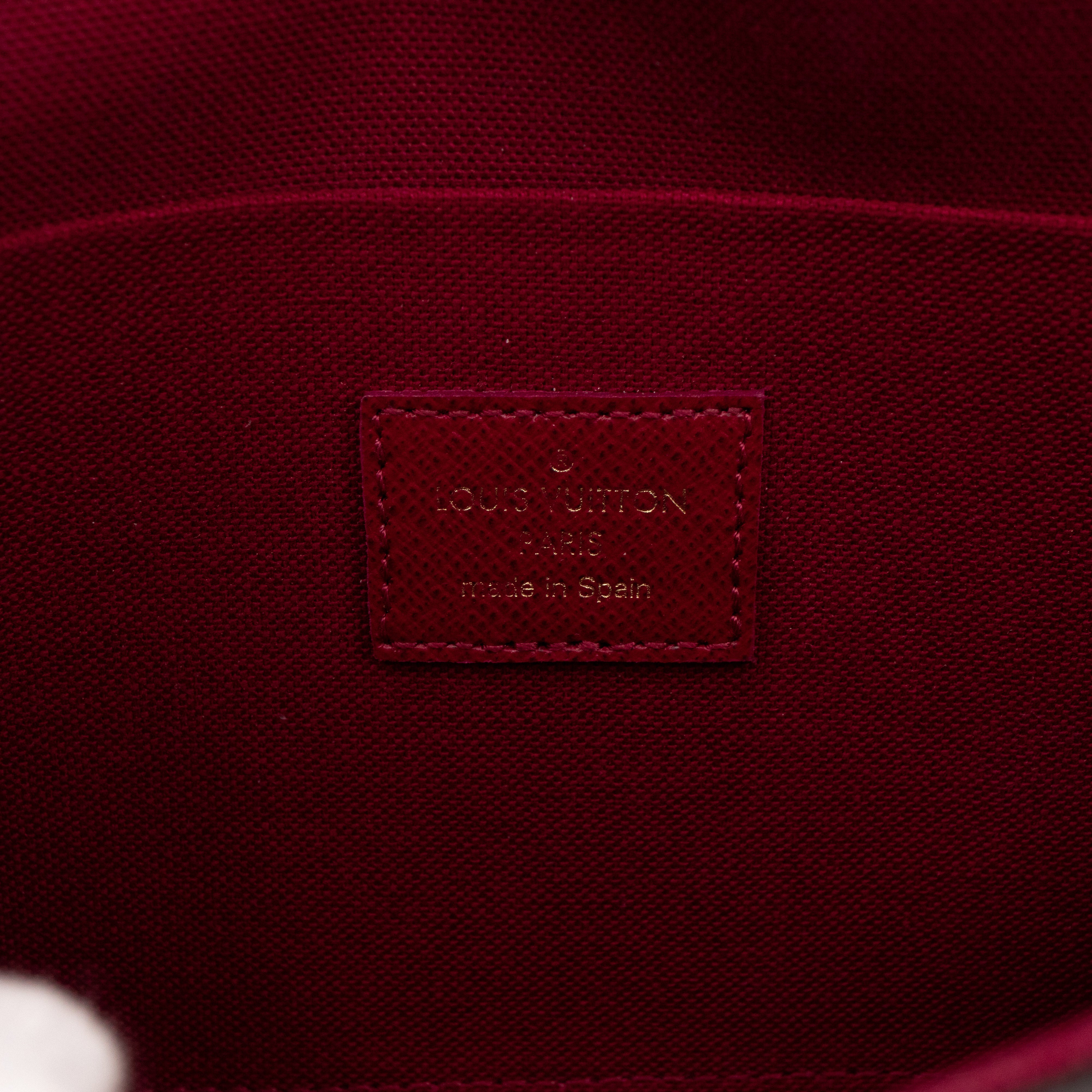 Pochette Felicie Monogram Fuchsia