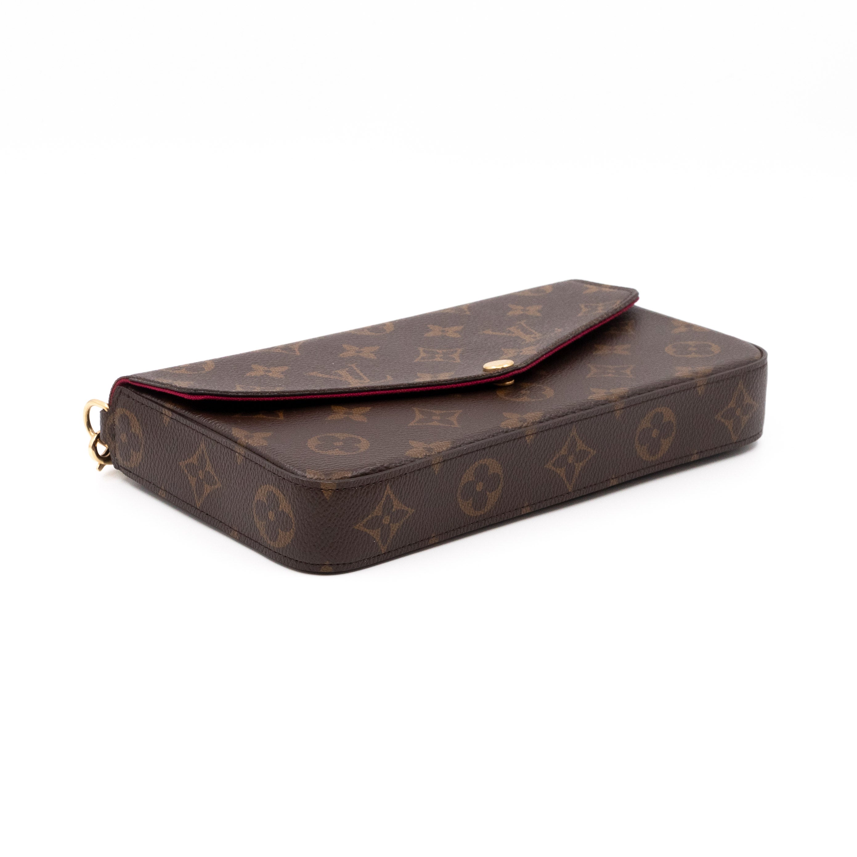 Pochette Felicie Monogram Fuchsia