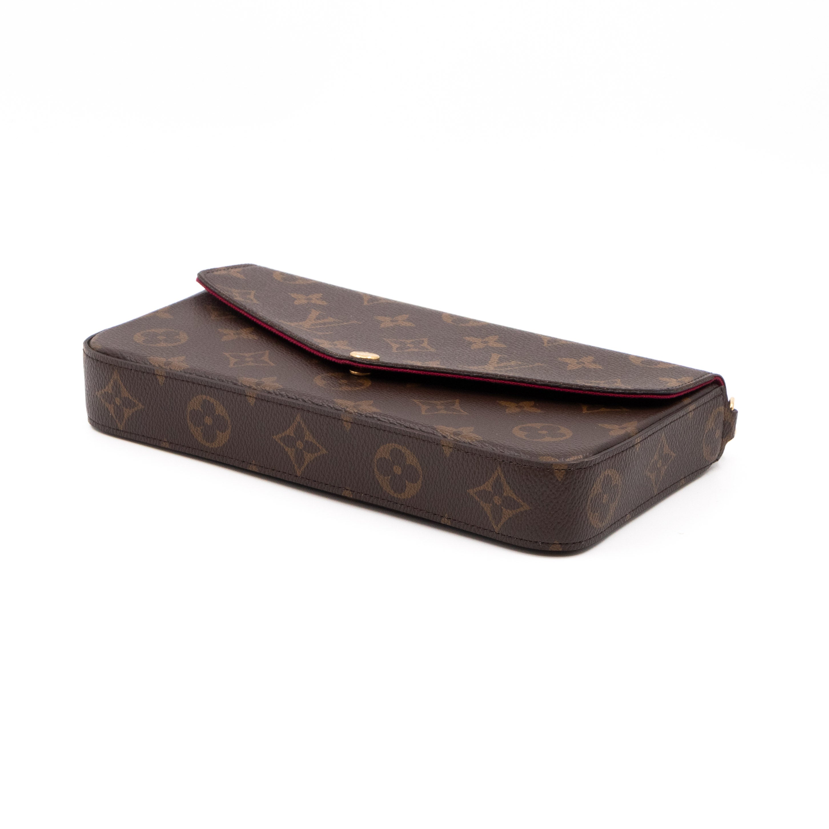 Pochette Felicie Monogram Fuchsia