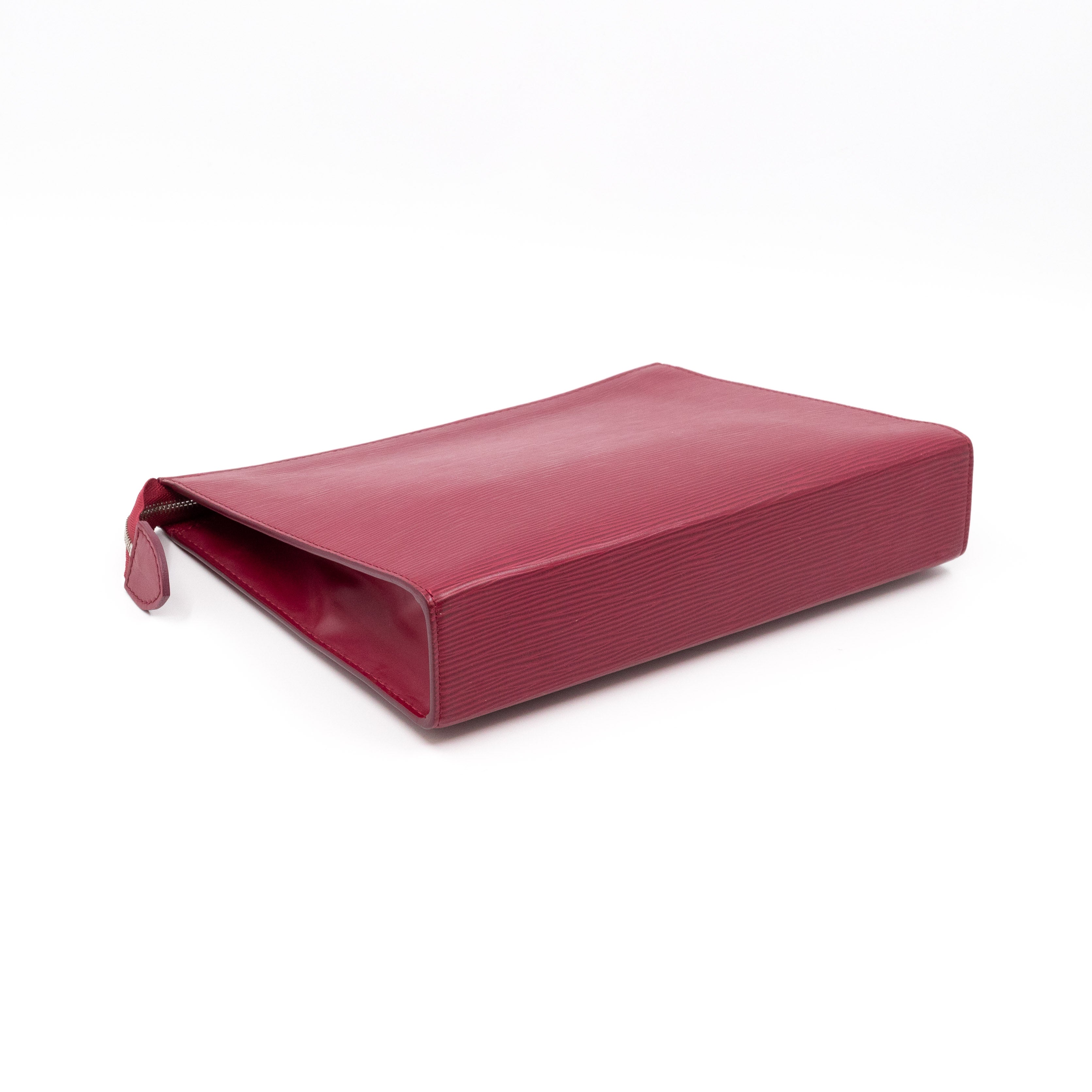 Toiletry Pouch 26 Epi Leather Fuchsia