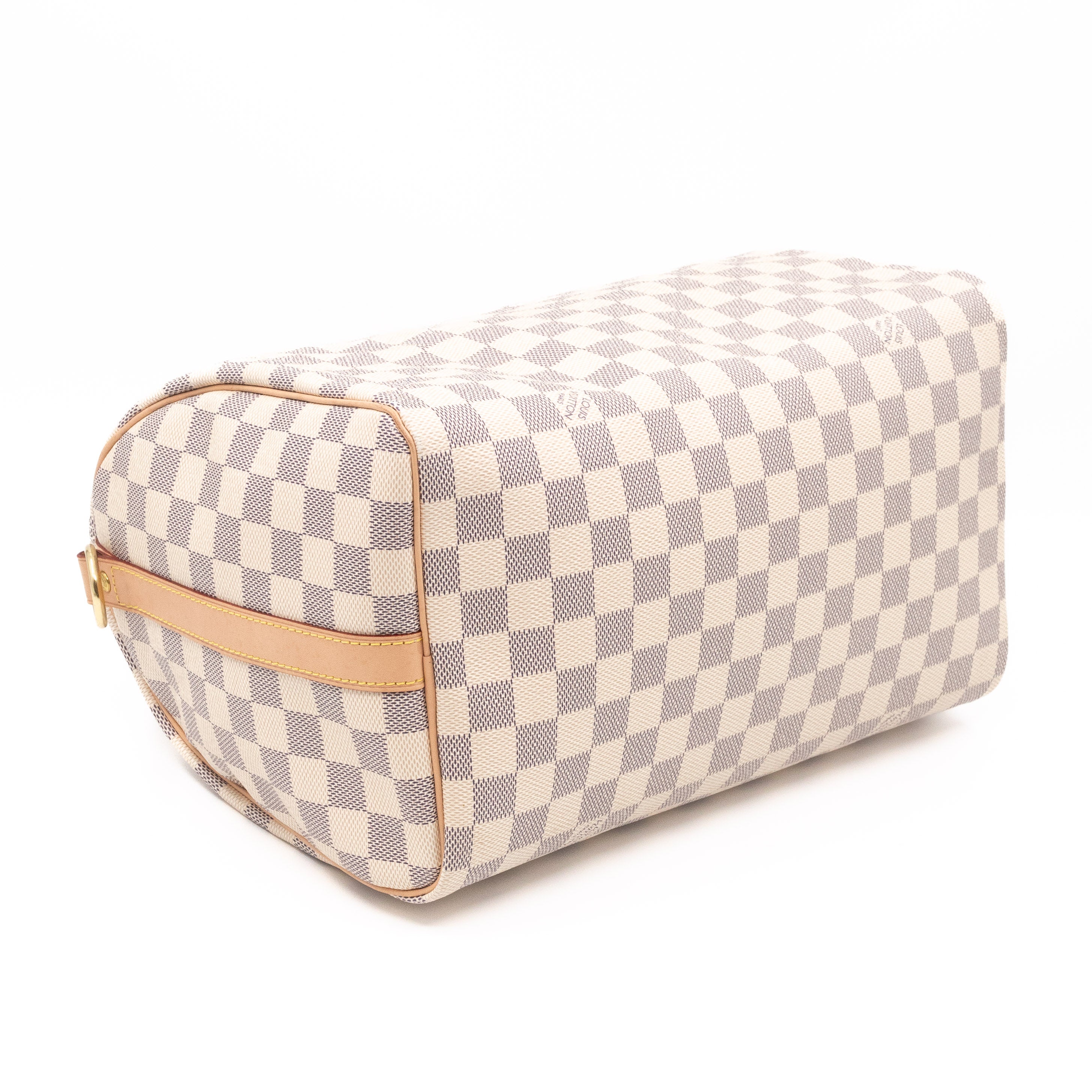 Speedy 30 Bandouliere Damier Azur