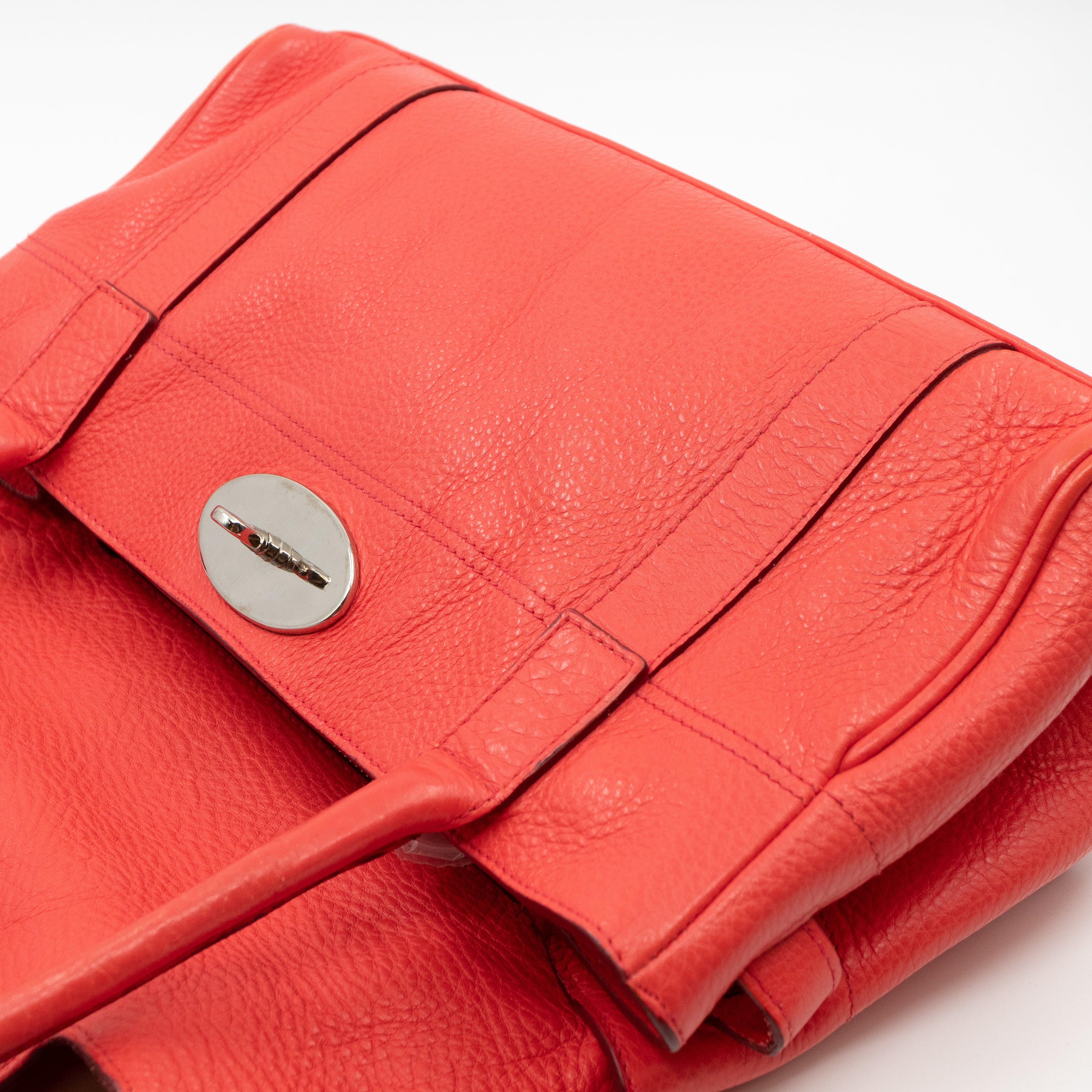 Bayswater East West Coral Leather