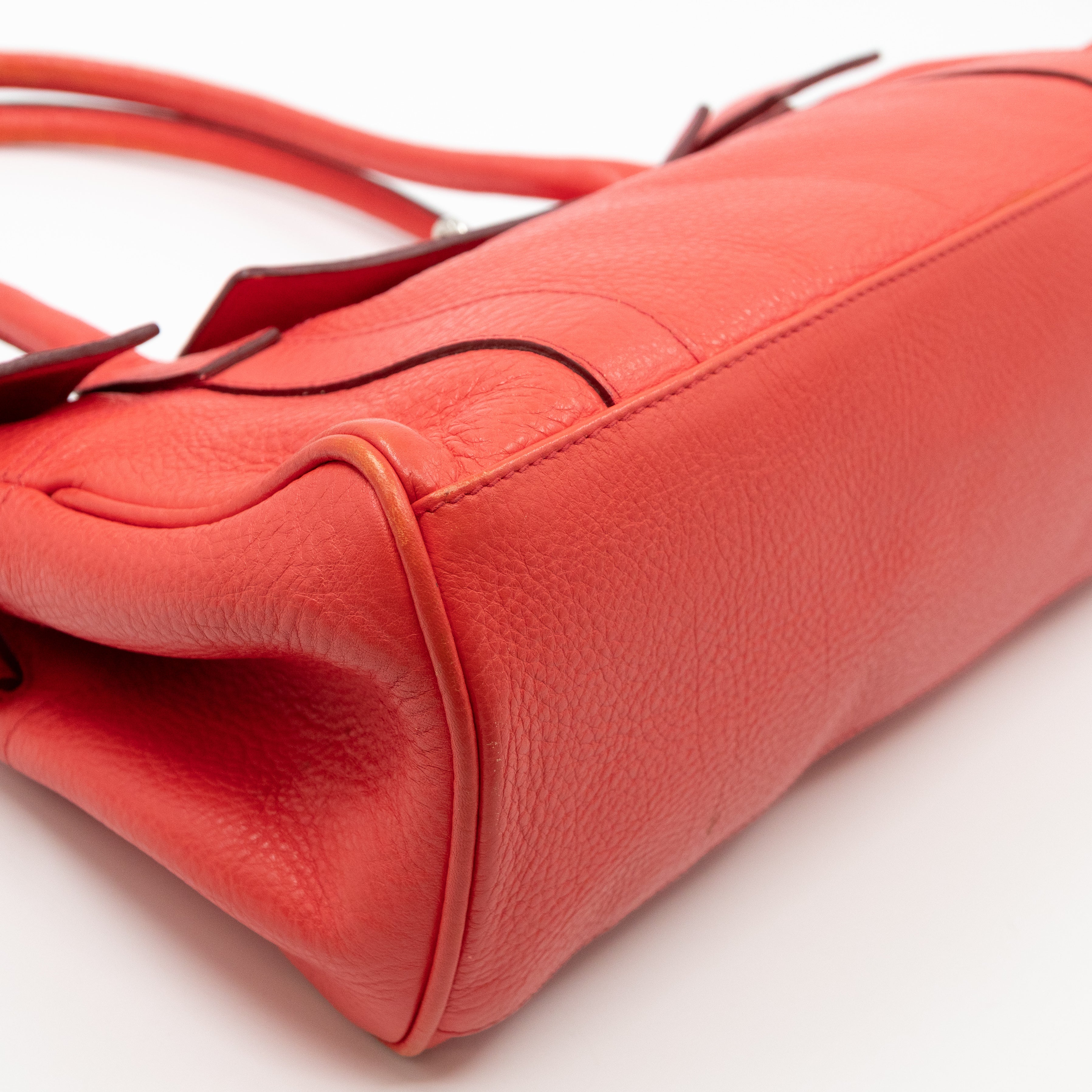 Bayswater East West Coral Leather