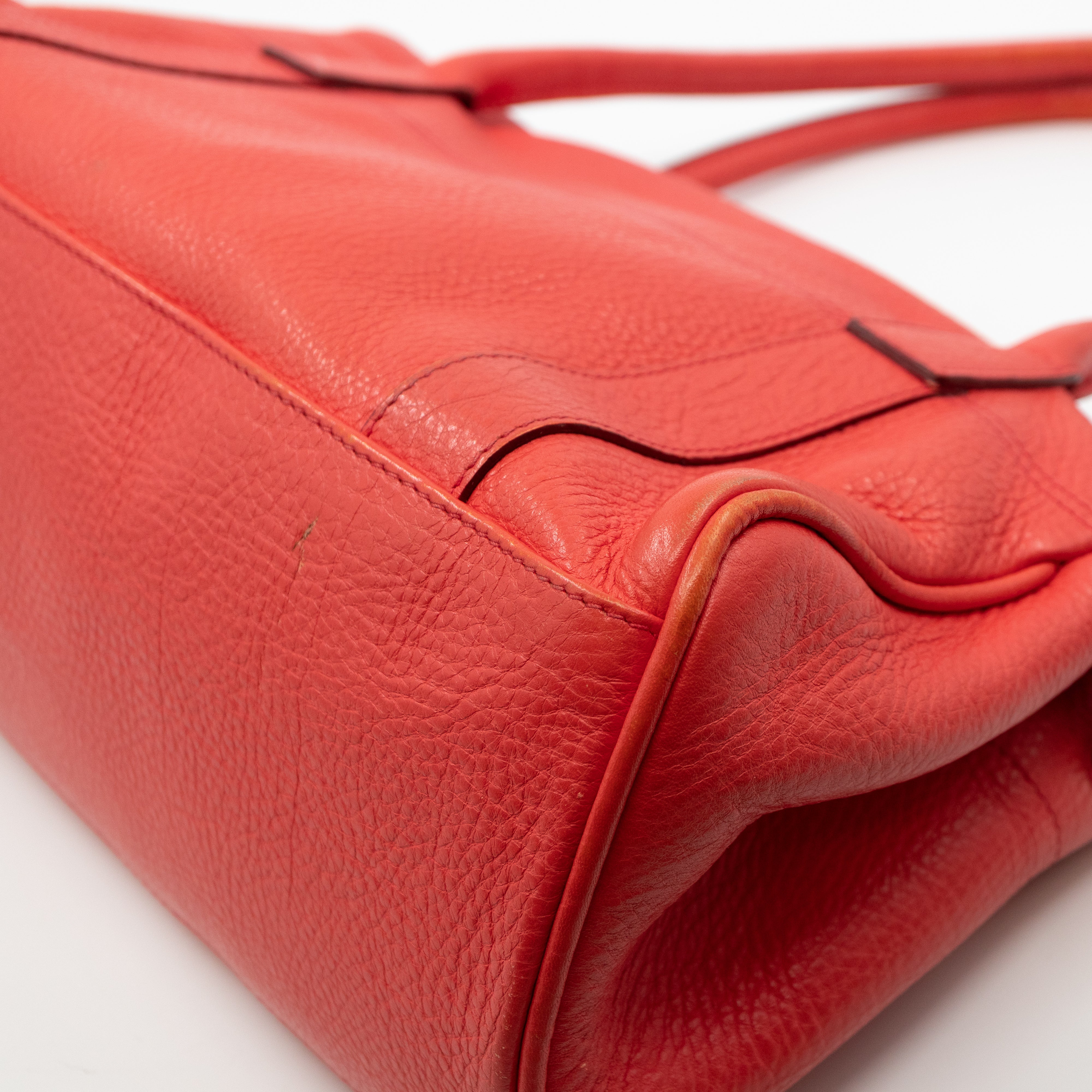 Bayswater East West Coral Leather