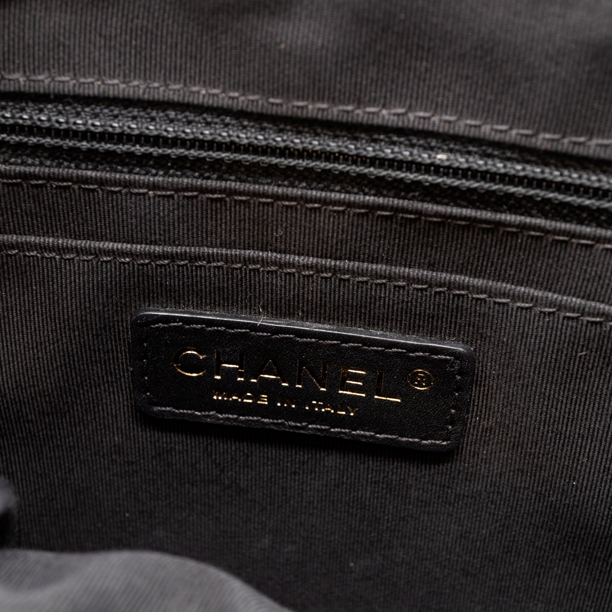 Urban Spirit Backpack Black Quilted Leather