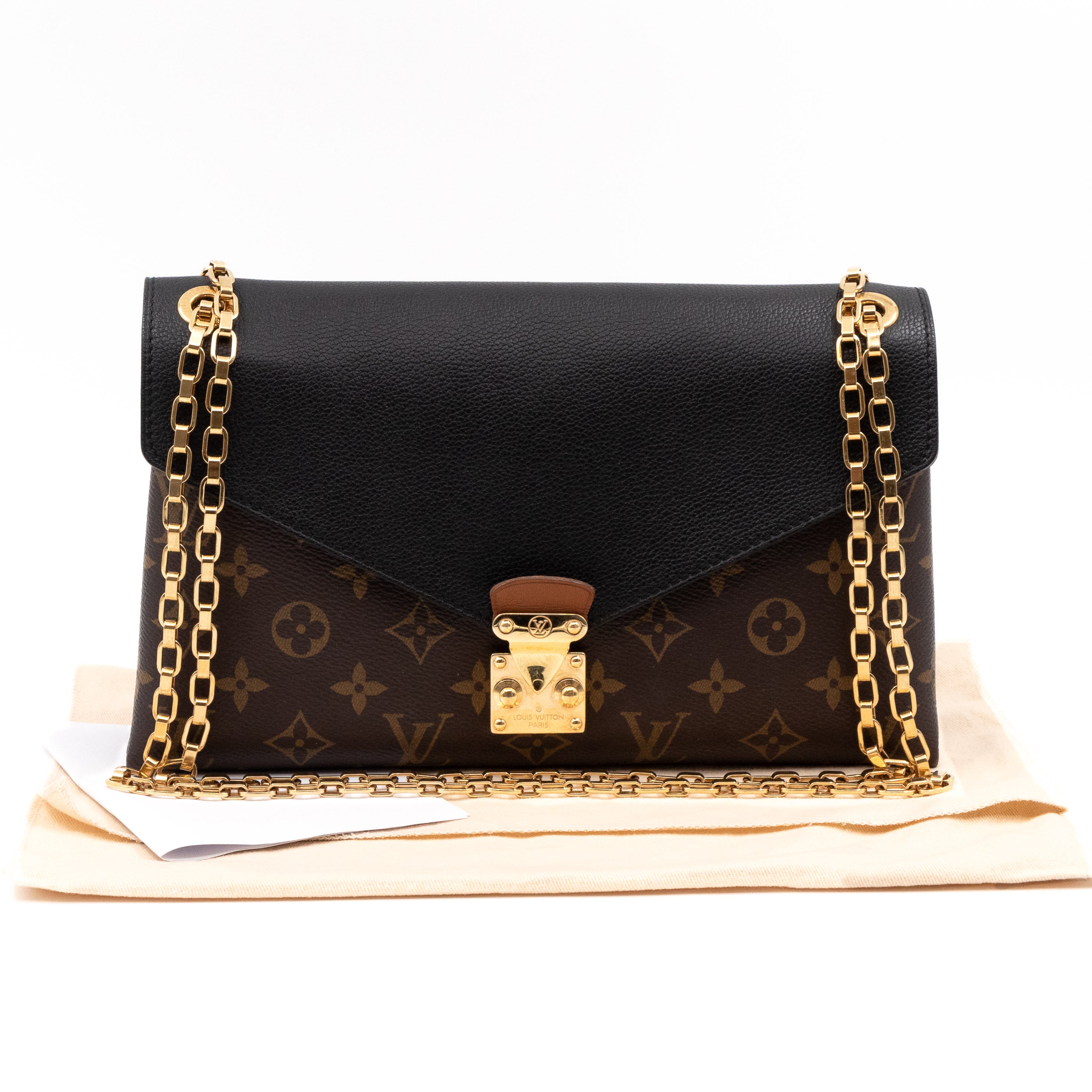 Pallas Chain Bag Monogram Black