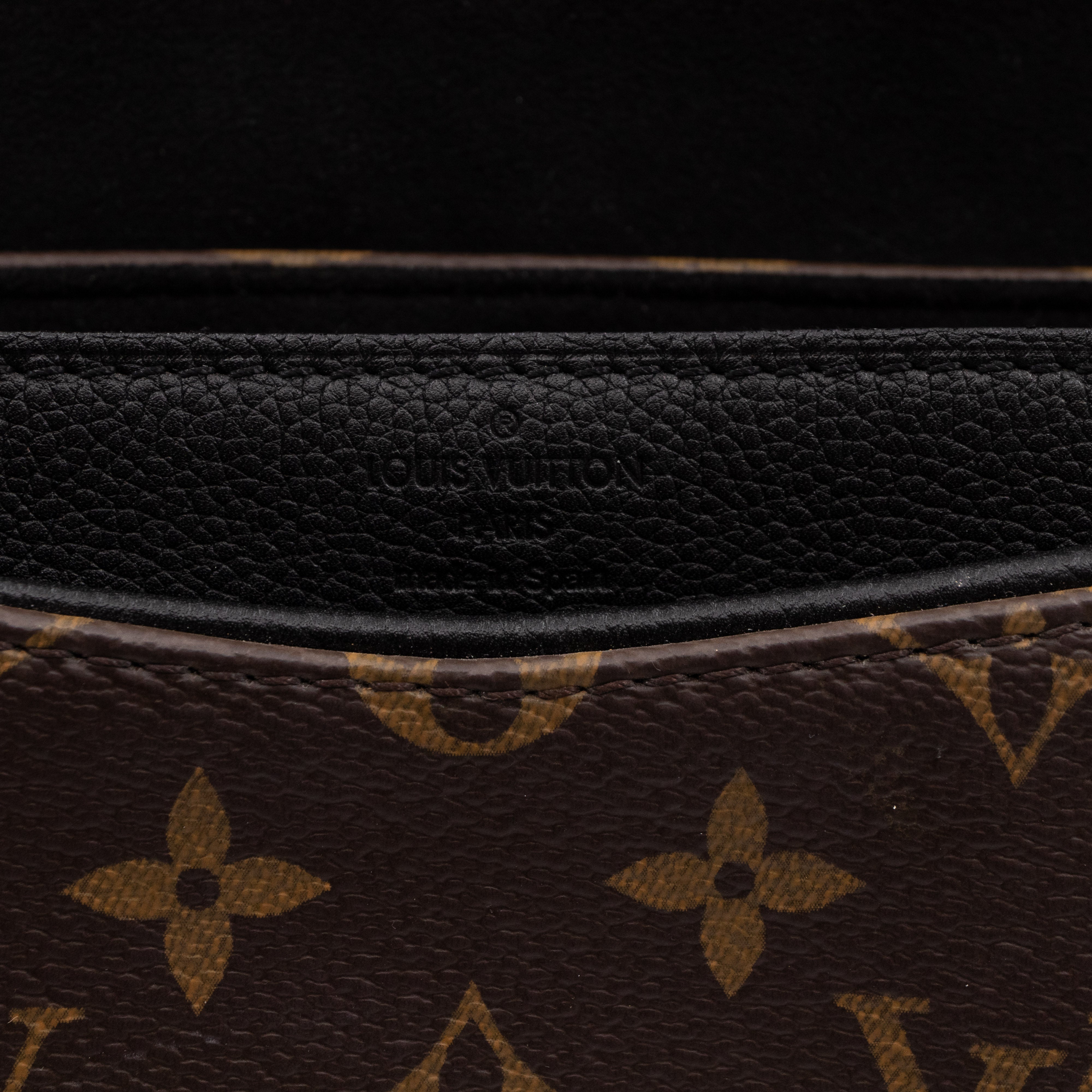 Pallas Chain Bag Monogram Black