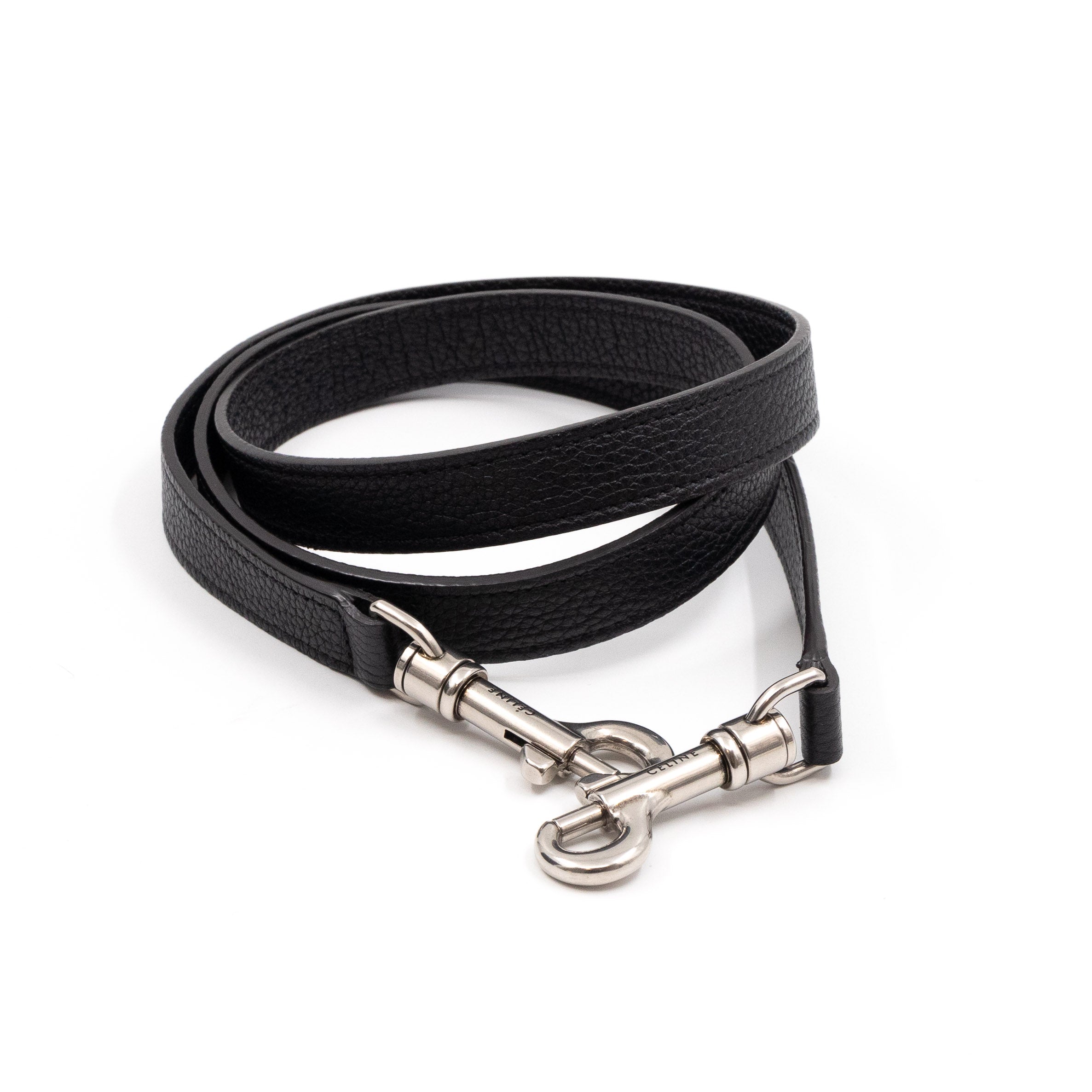 Nano Luggage Black Leather