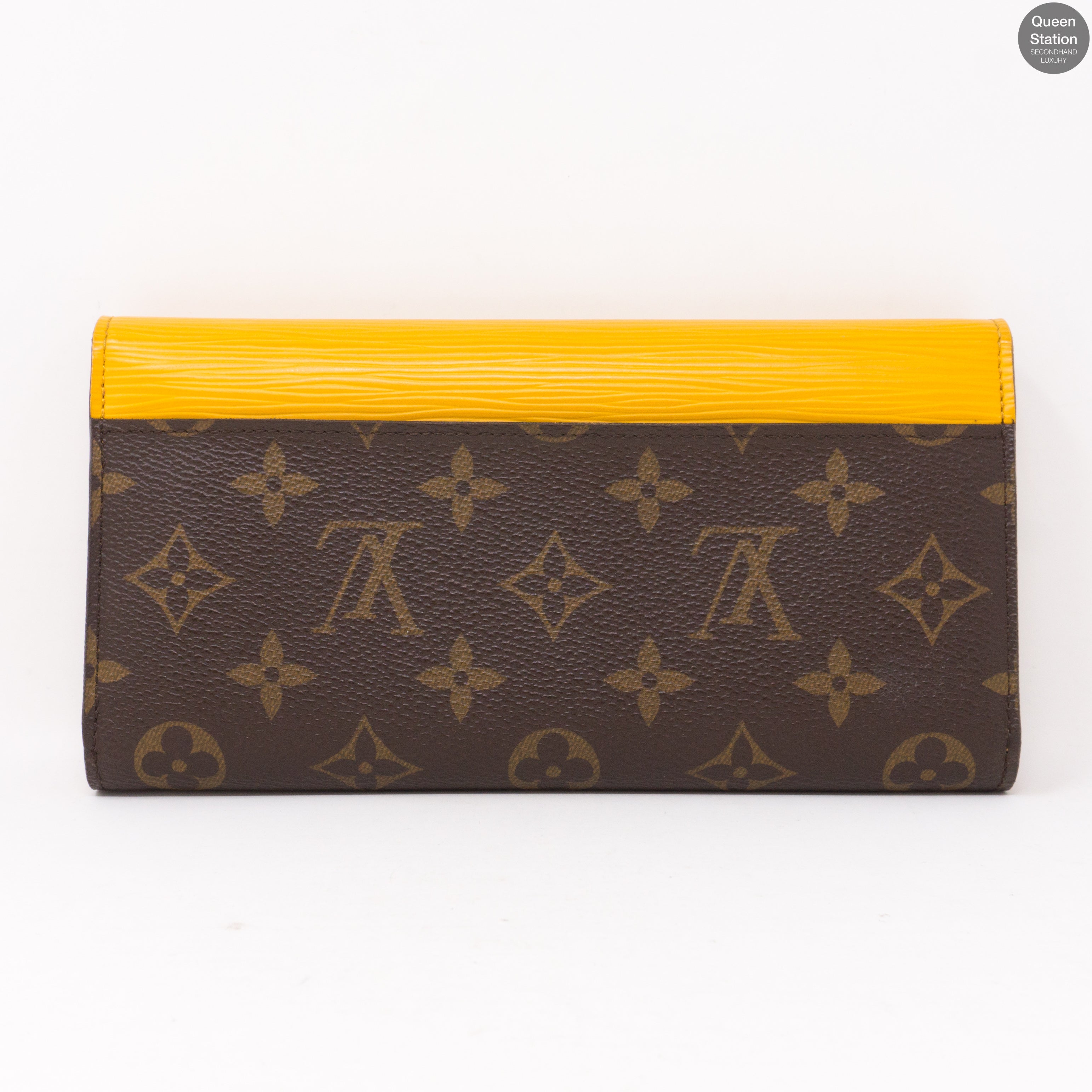 Long Marie-Lou Wallet Yellow Epi Leather