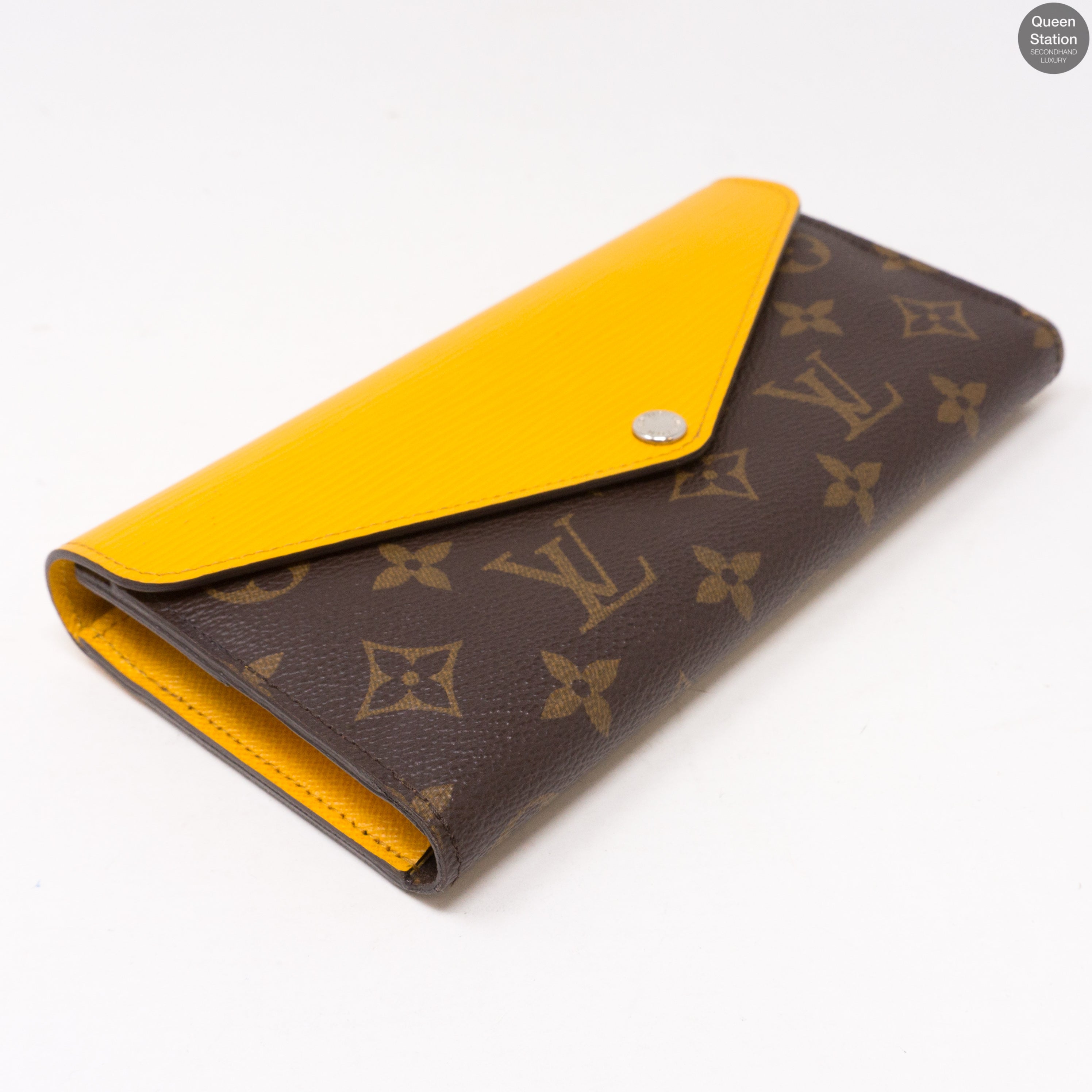 Long Marie-Lou Wallet Yellow Epi Leather