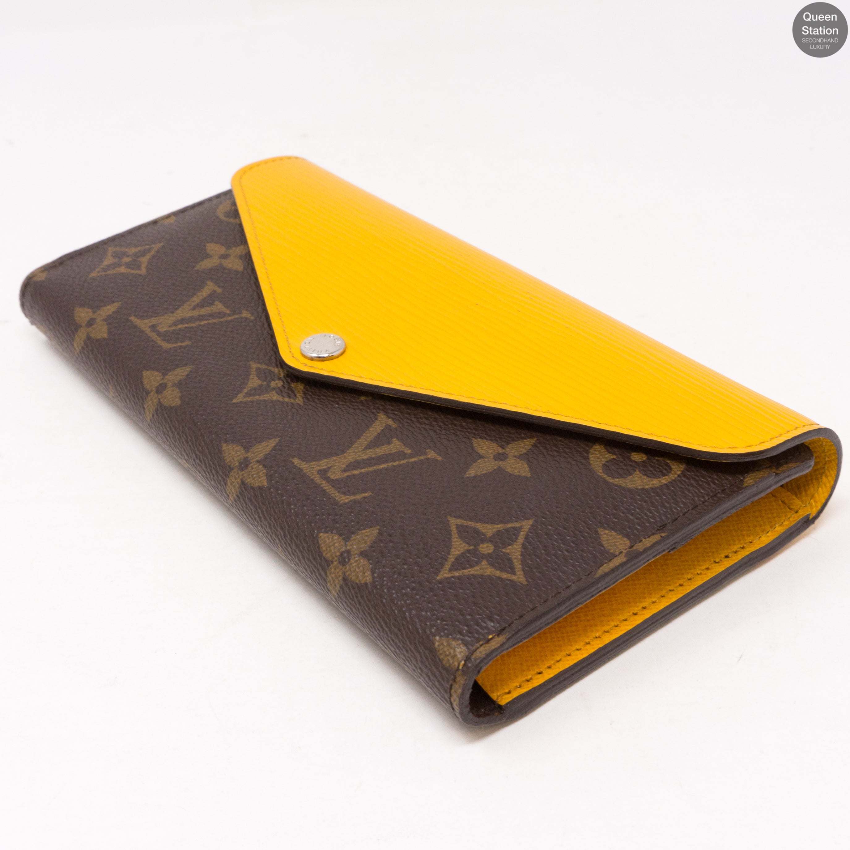 Long Marie-Lou Wallet Yellow Epi Leather