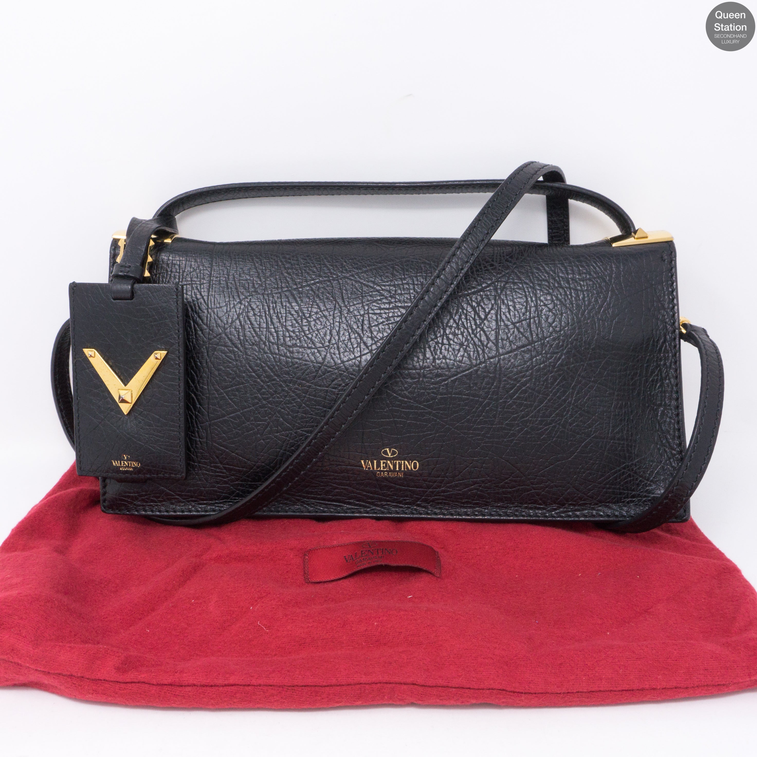 My Rockstud Clutch Black