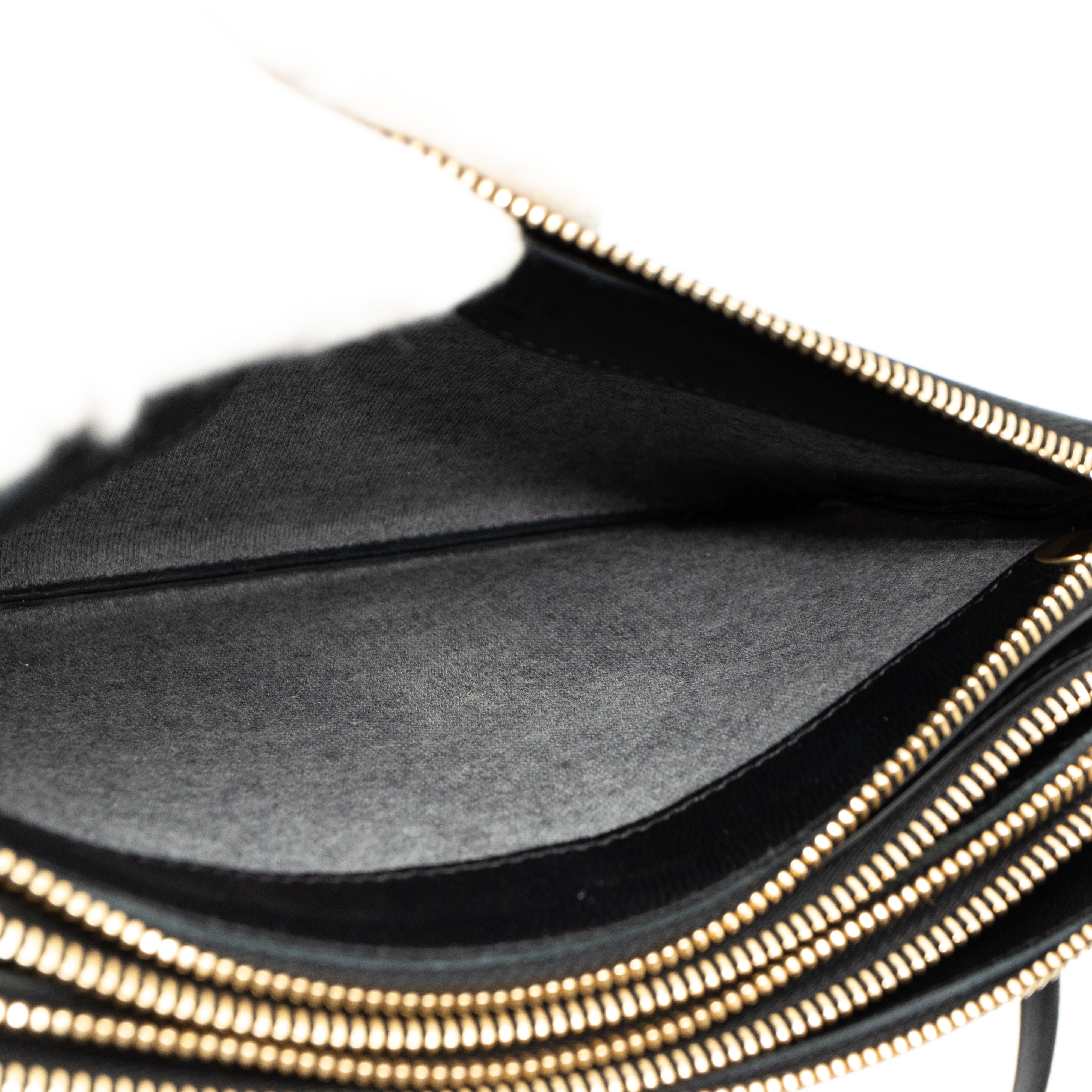 Trio Bag Black Leather