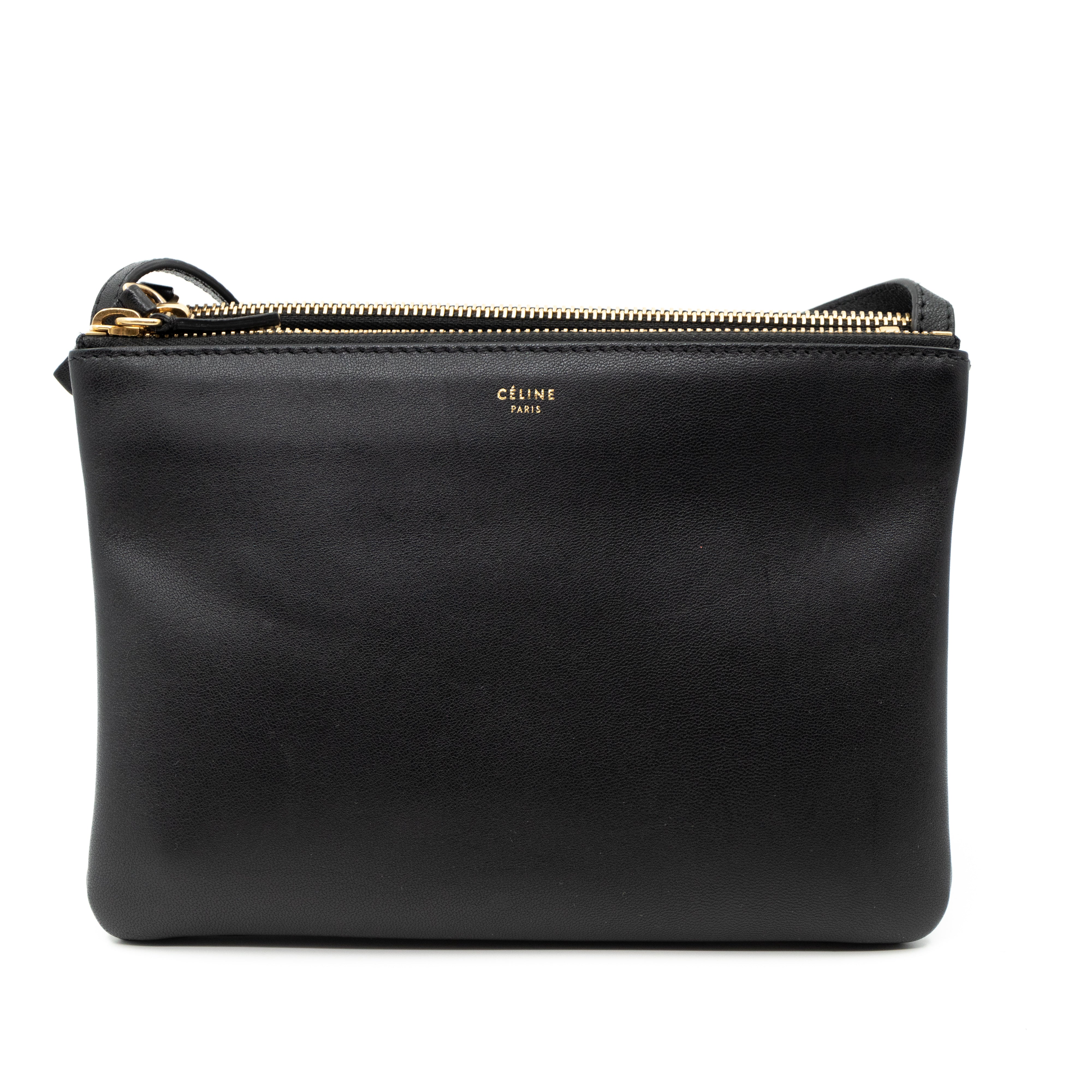 Trio Bag Black Leather