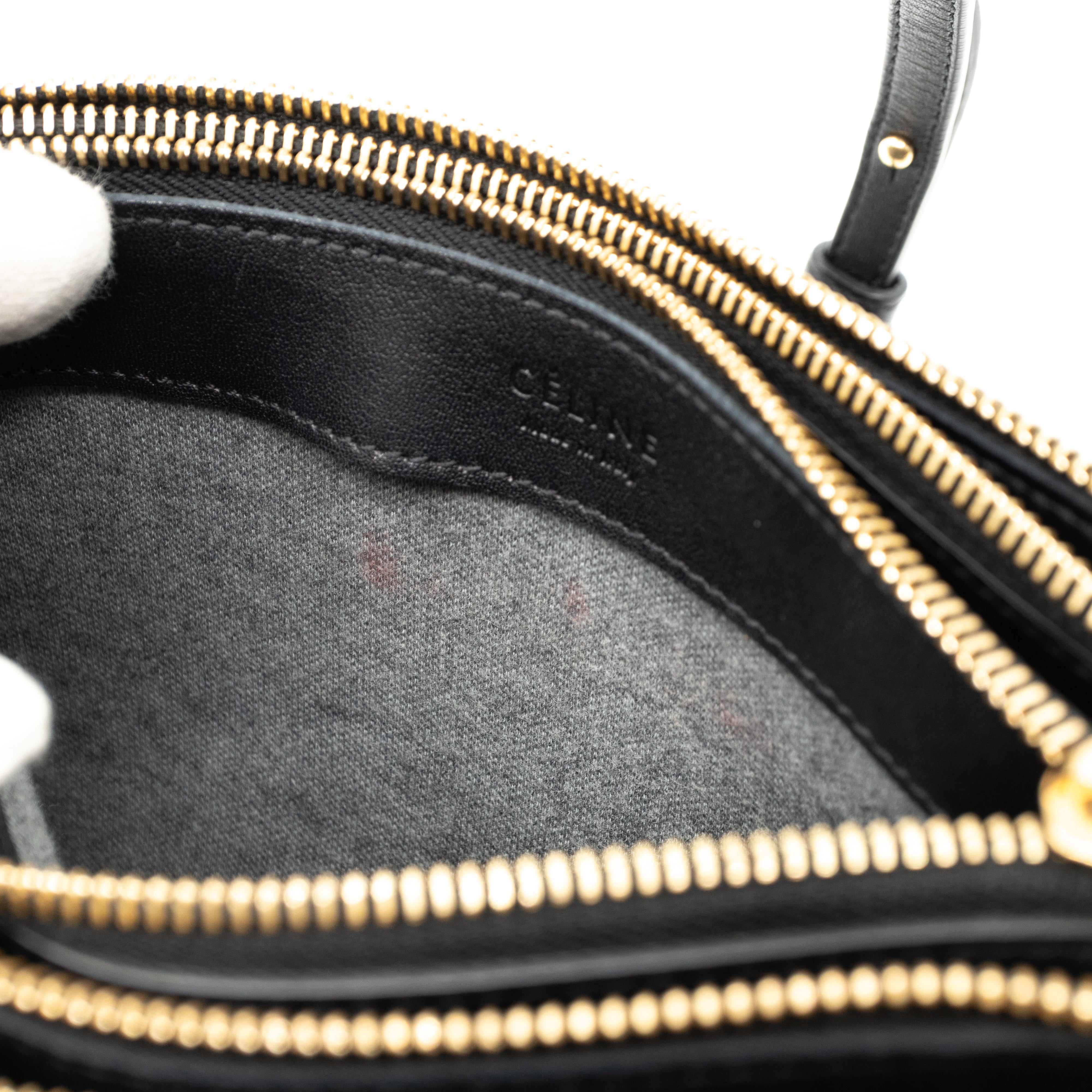 Trio Bag Black Leather