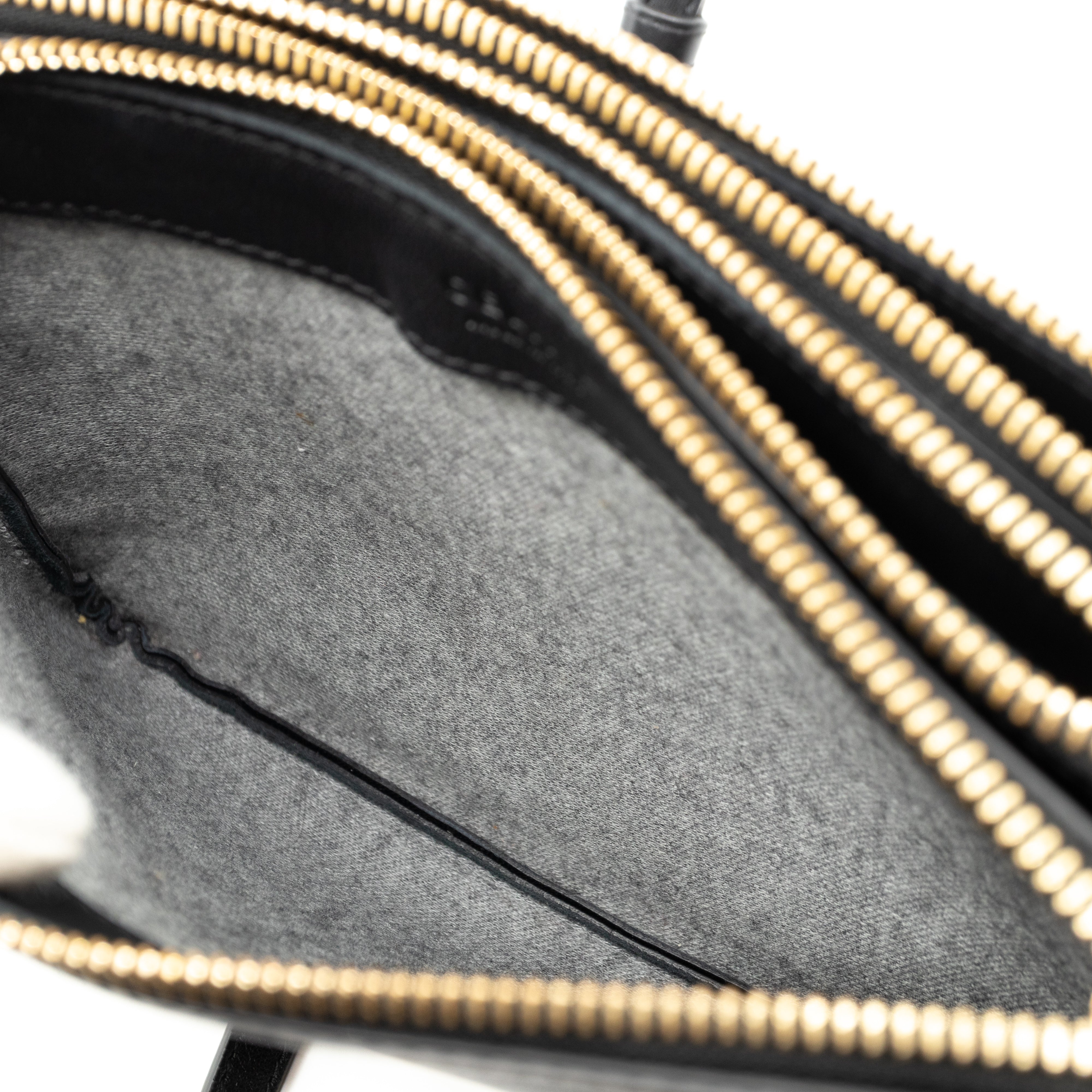 Trio Bag Black Leather