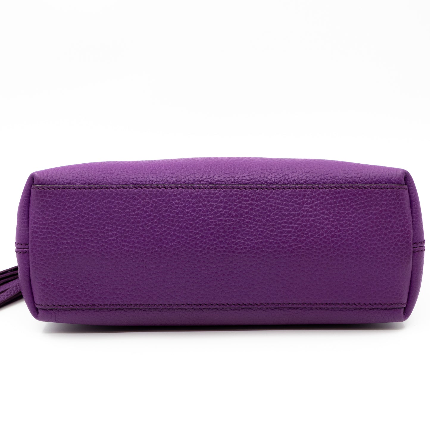 Mini Soho Chain Purple Leather