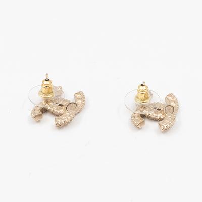 CC Crystal Earrings Gold