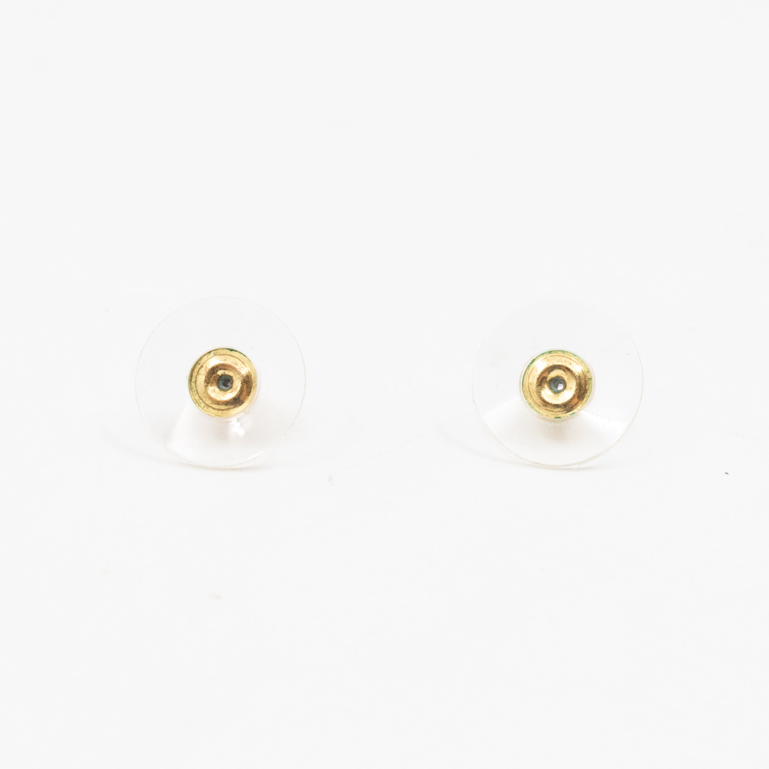 CC Crystal Earrings Gold