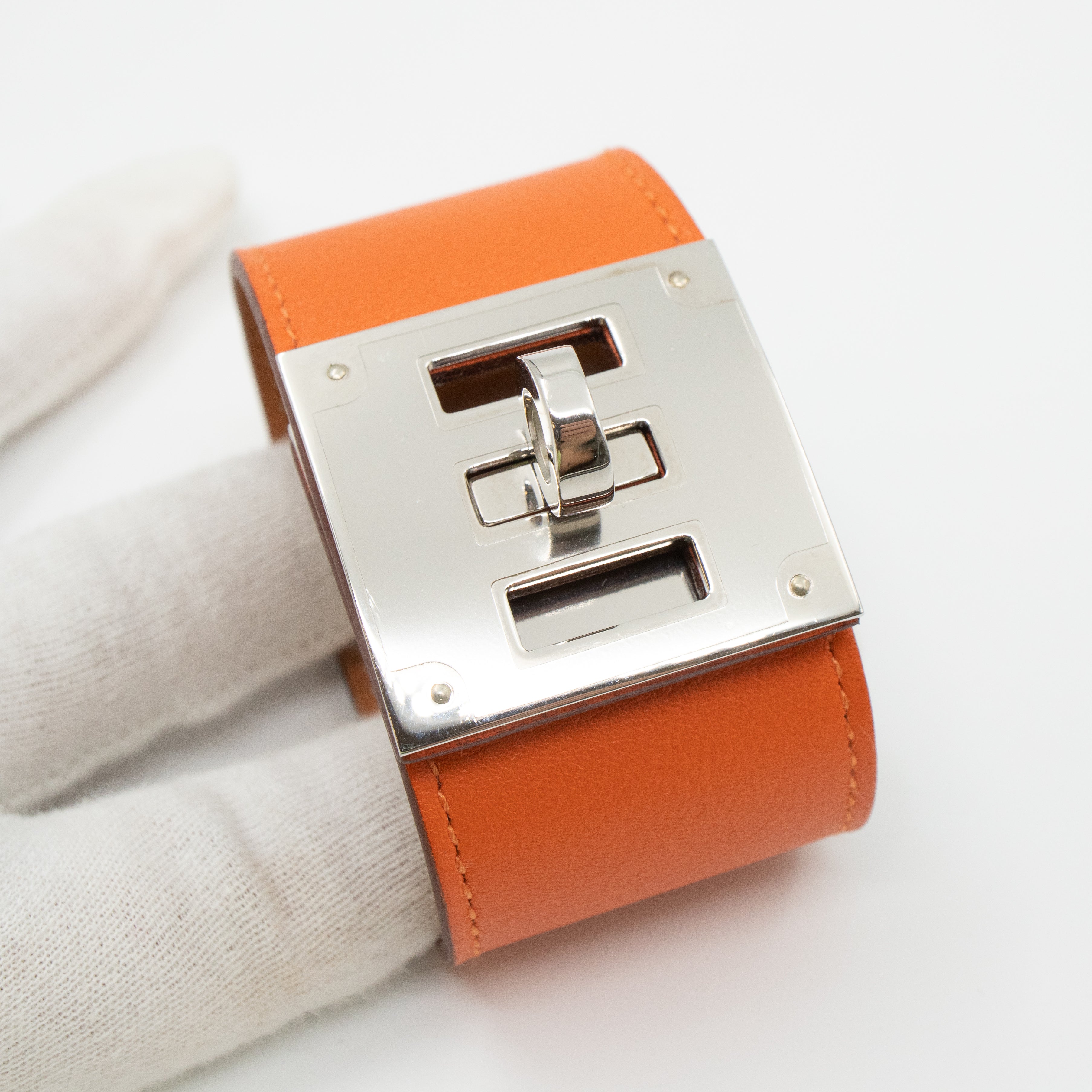 Kelly Dog Bracelet Orange Palladium