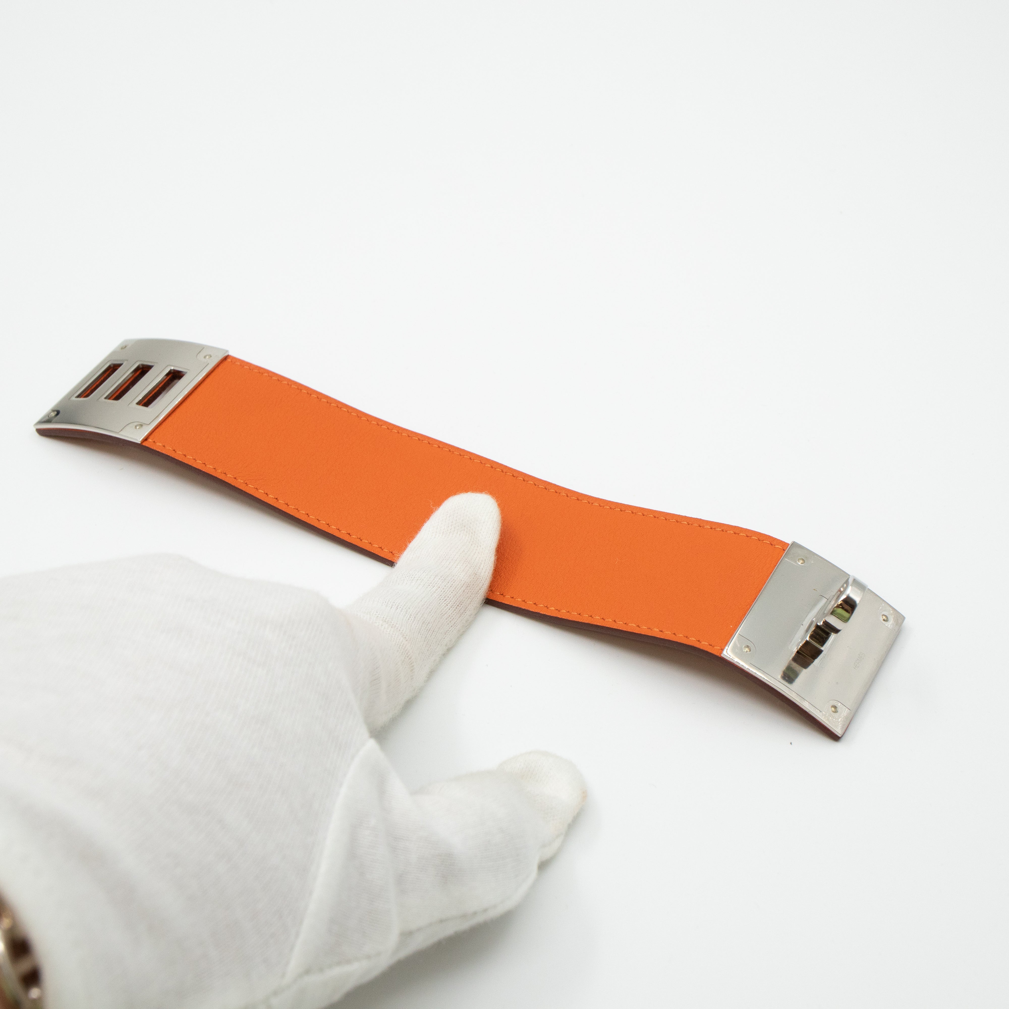 Kelly Dog Bracelet Orange Palladium