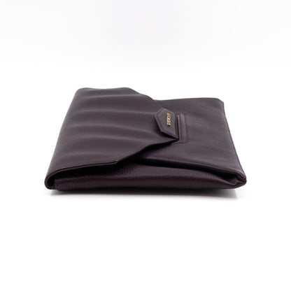 Antigona Envelope Clutch Purple Leather