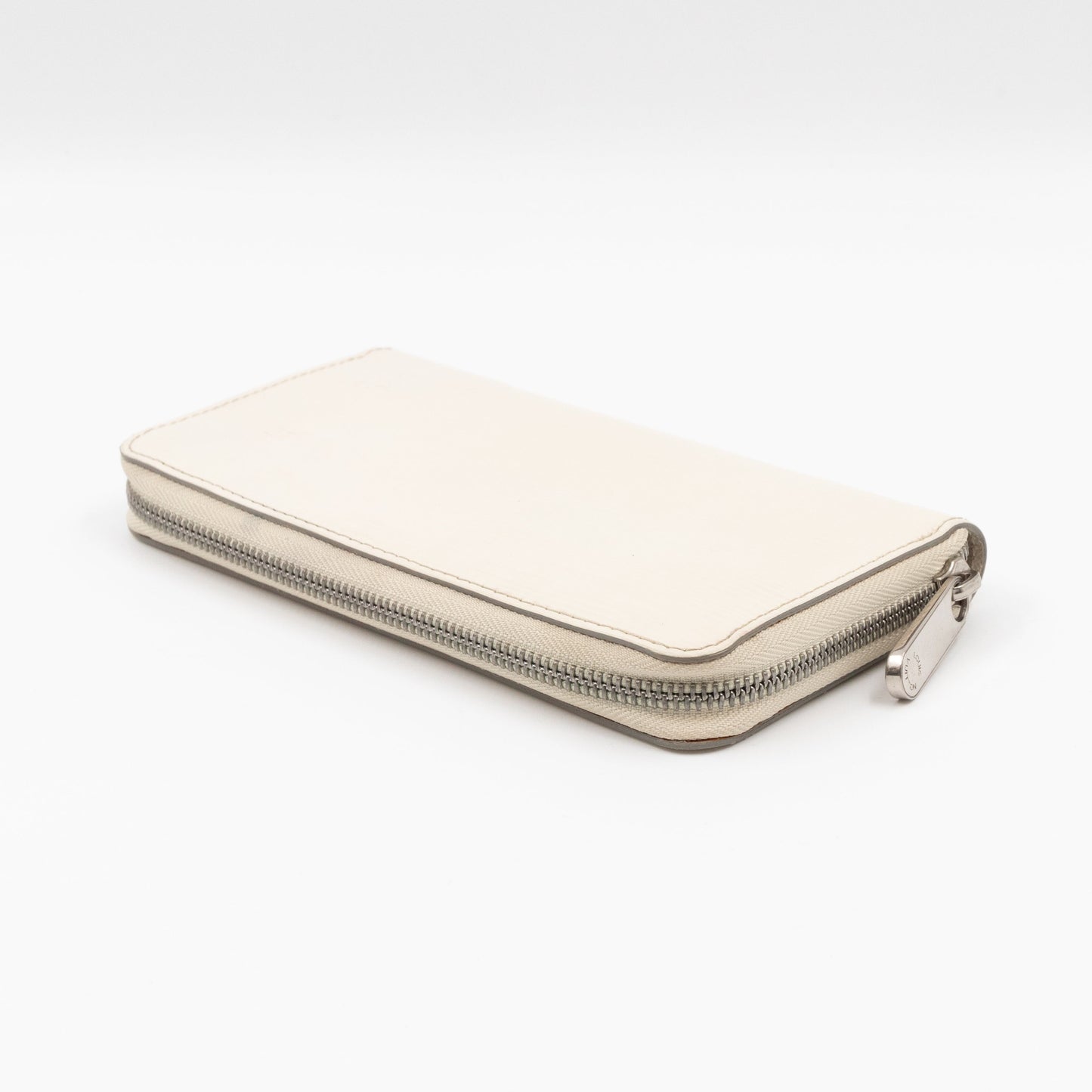 Zippy Wallet Ivory Epi Leather