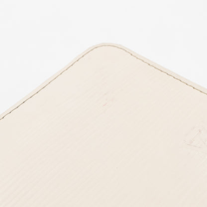 Zippy Wallet Ivory Epi Leather