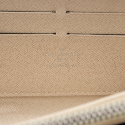 Zippy Wallet Ivory Epi Leather