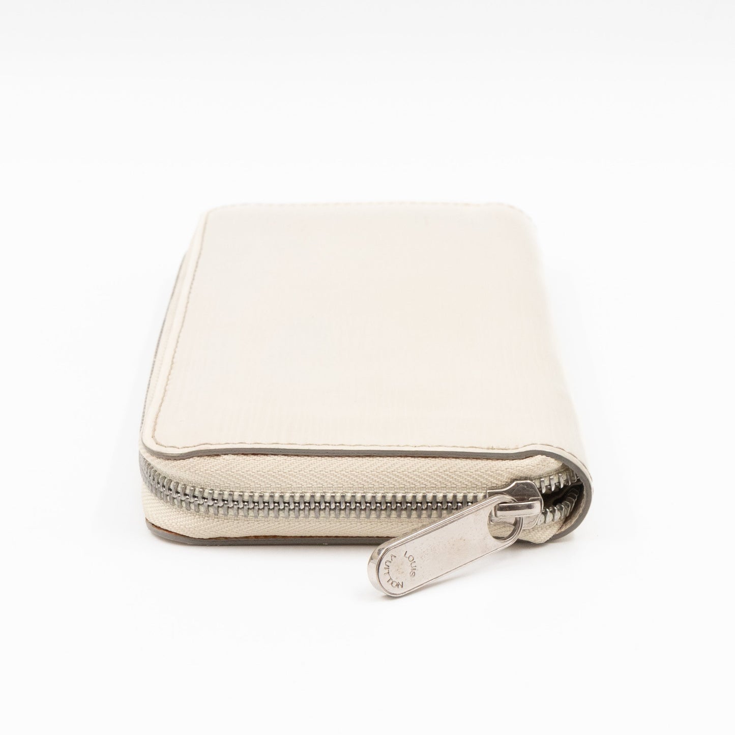 Zippy Wallet Ivory Epi Leather