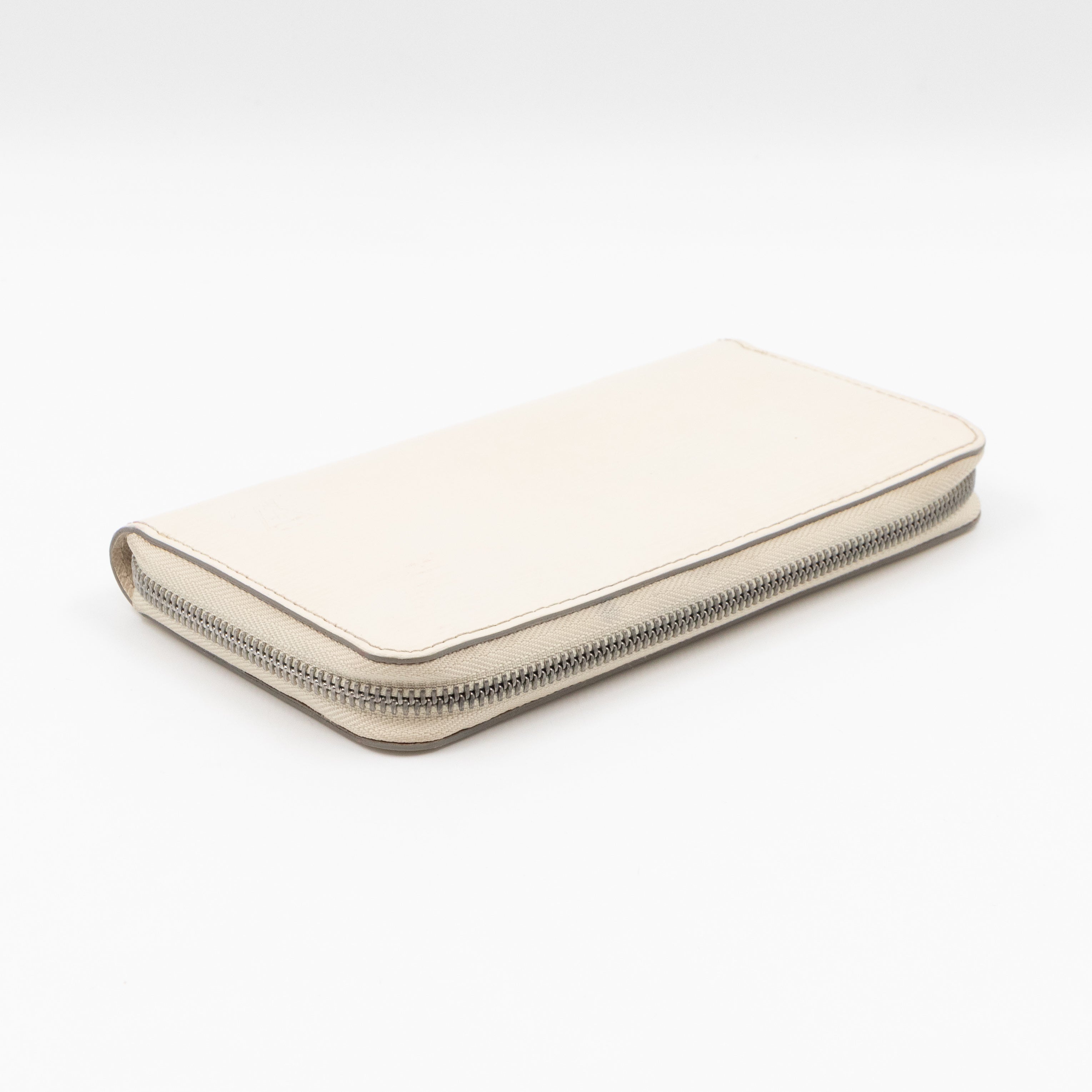 Zippy Wallet Ivory Epi Leather