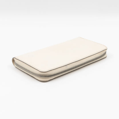 Zippy Wallet Ivory Epi Leather