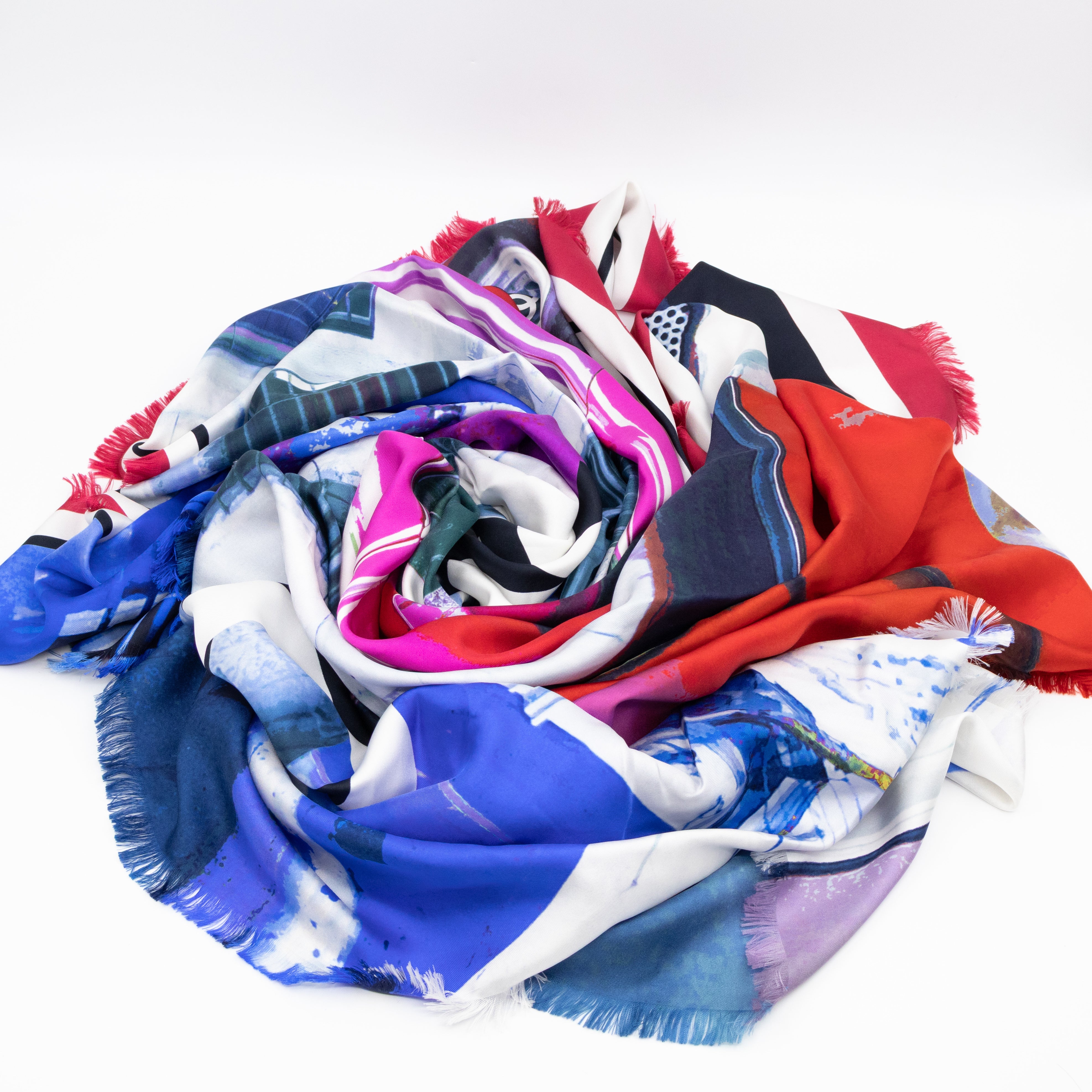 Cuba Cruise Silk Scarf