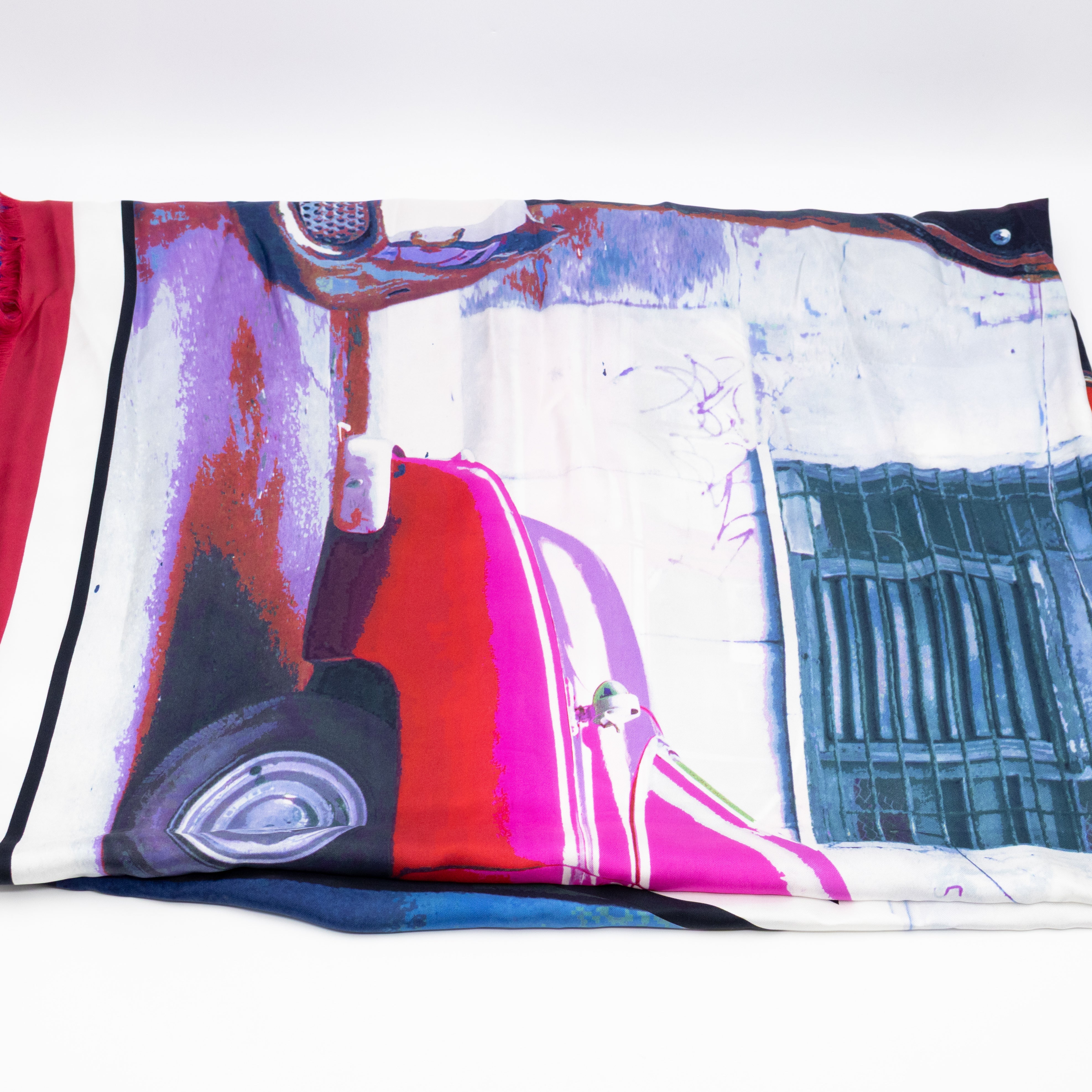 Cuba Cruise Silk Scarf