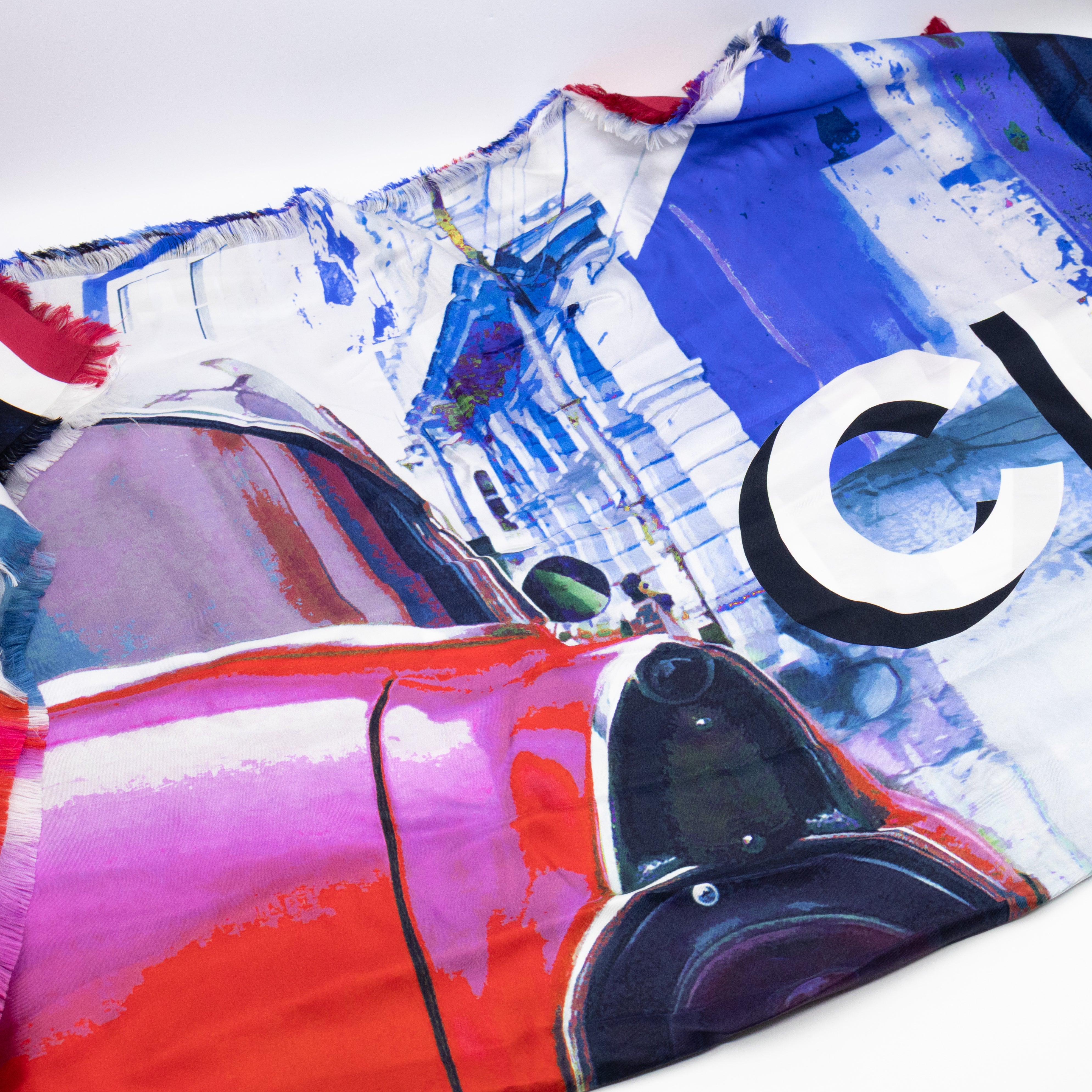 Cuba Cruise Silk Scarf