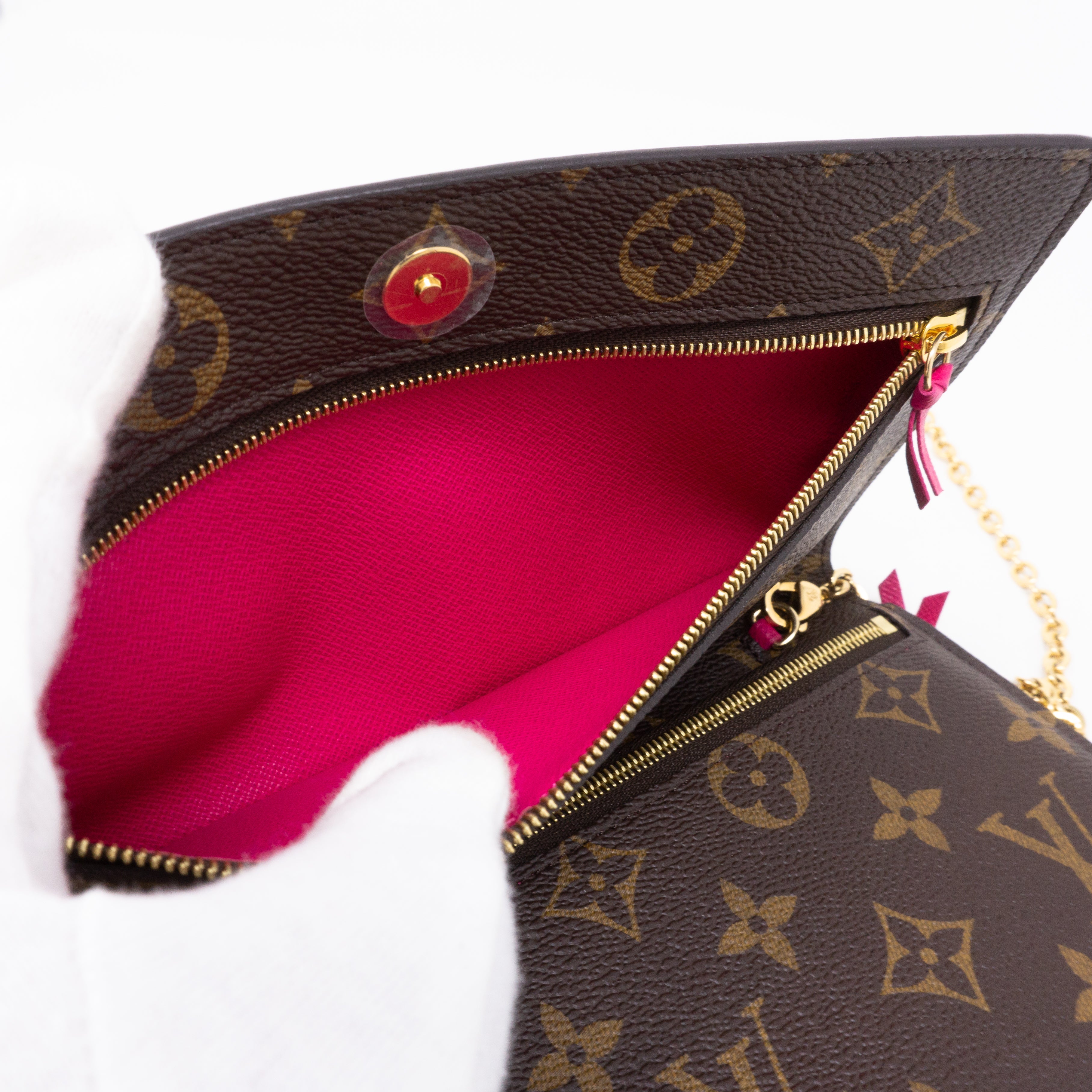 Pochette Weekend Monogram Christmas Animation